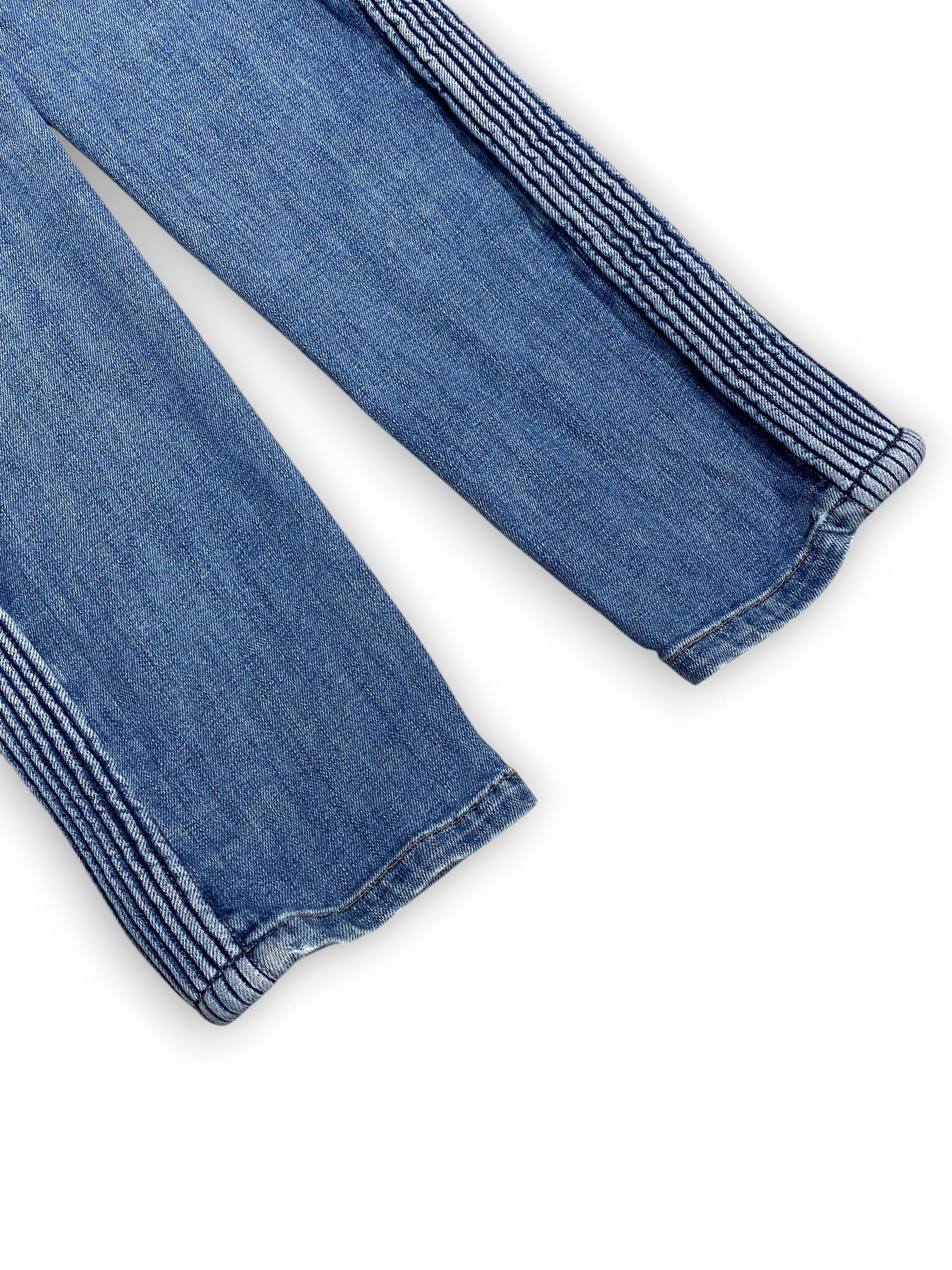Alexander McQueen Alexander McQueen 2006 Biker Denim Skinny Jeans Vintage Y2K Size 28" / US 6 / IT 42 - 12 Thumbnail