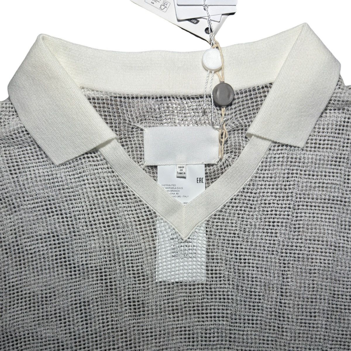 Maison Margiela Mesh Polo Size US M / EU 48-50 / 2 - 2 Thumbnail