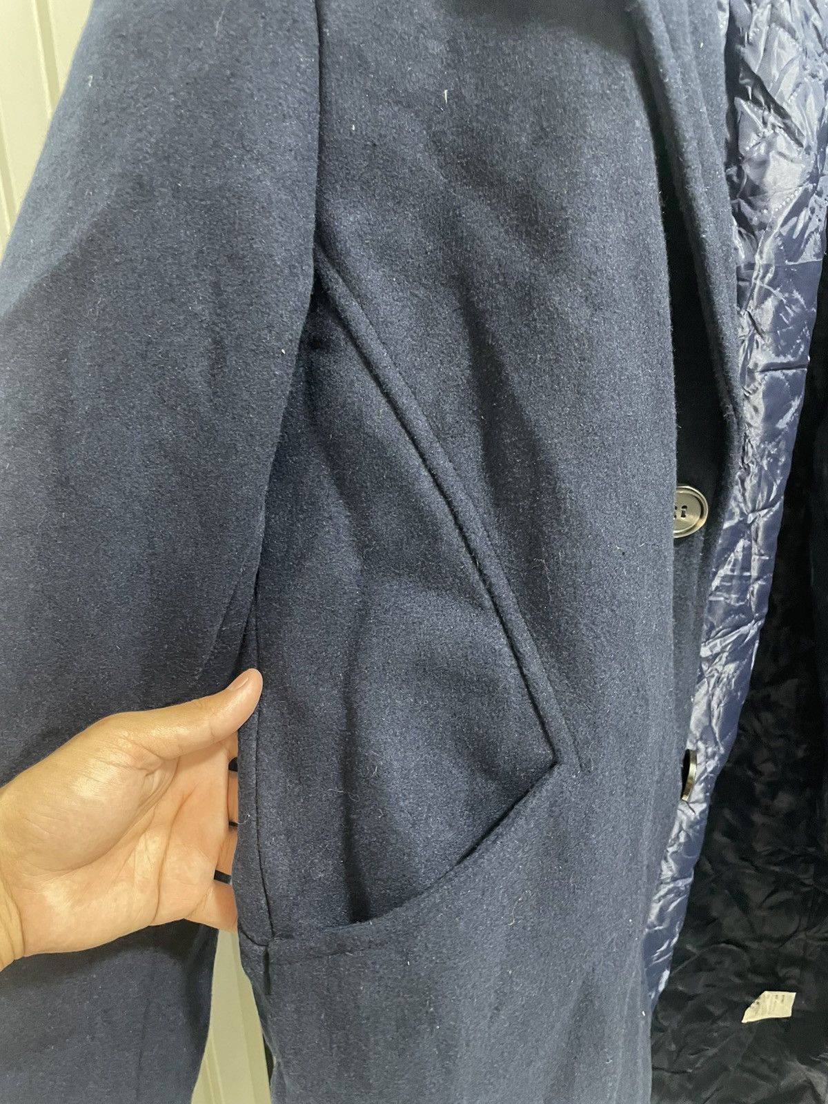 Japanese Brand Yaresya longcoat like peaky blinders coat fit like L Size US XXL / EU 58 / 5 - 4 Thumbnail