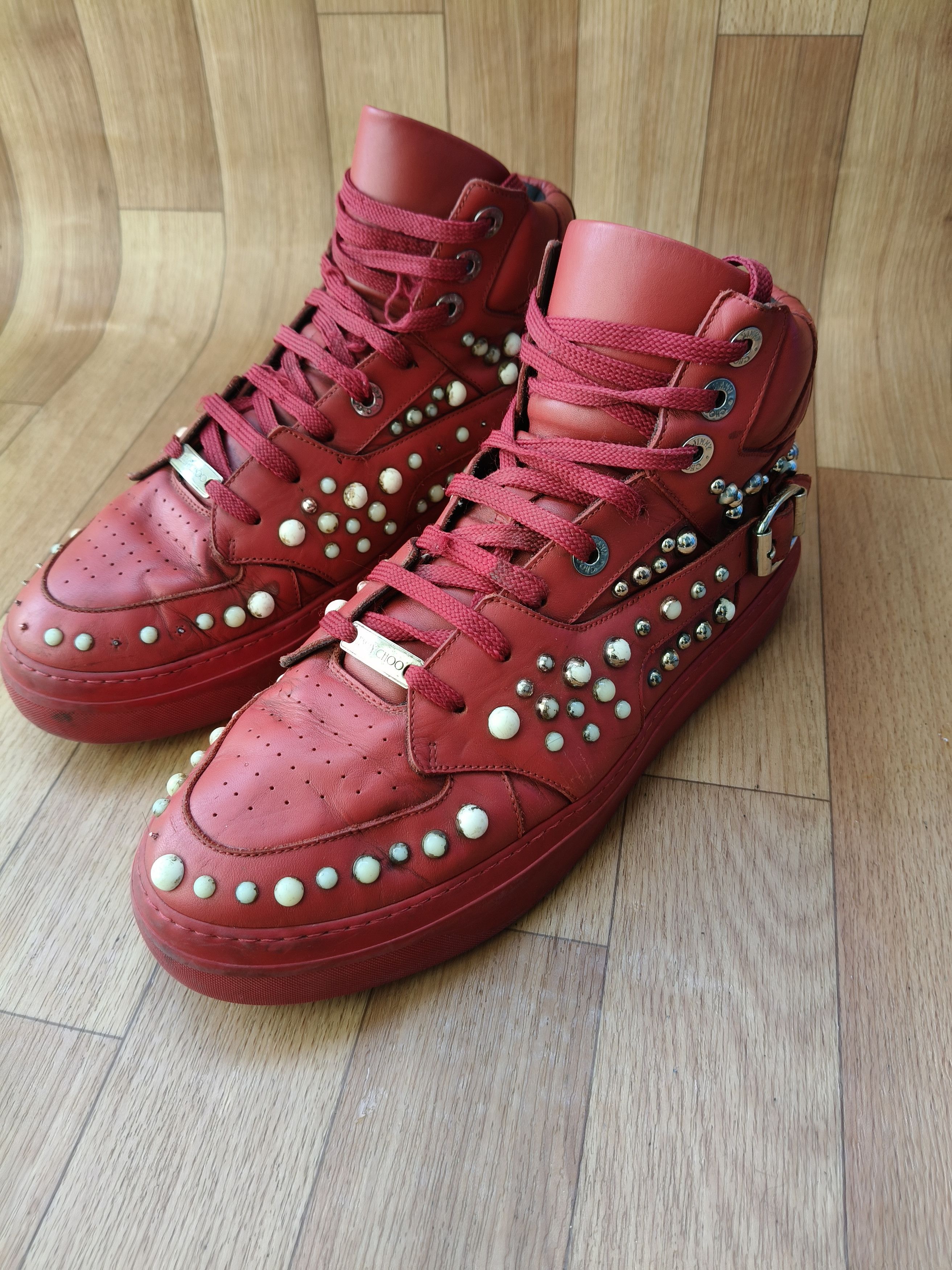 Jimmy Choo Jimmy Choo studded , like Givenchy Tyson , saint Laurent Size US 9 / EU 42 - 5 Thumbnail