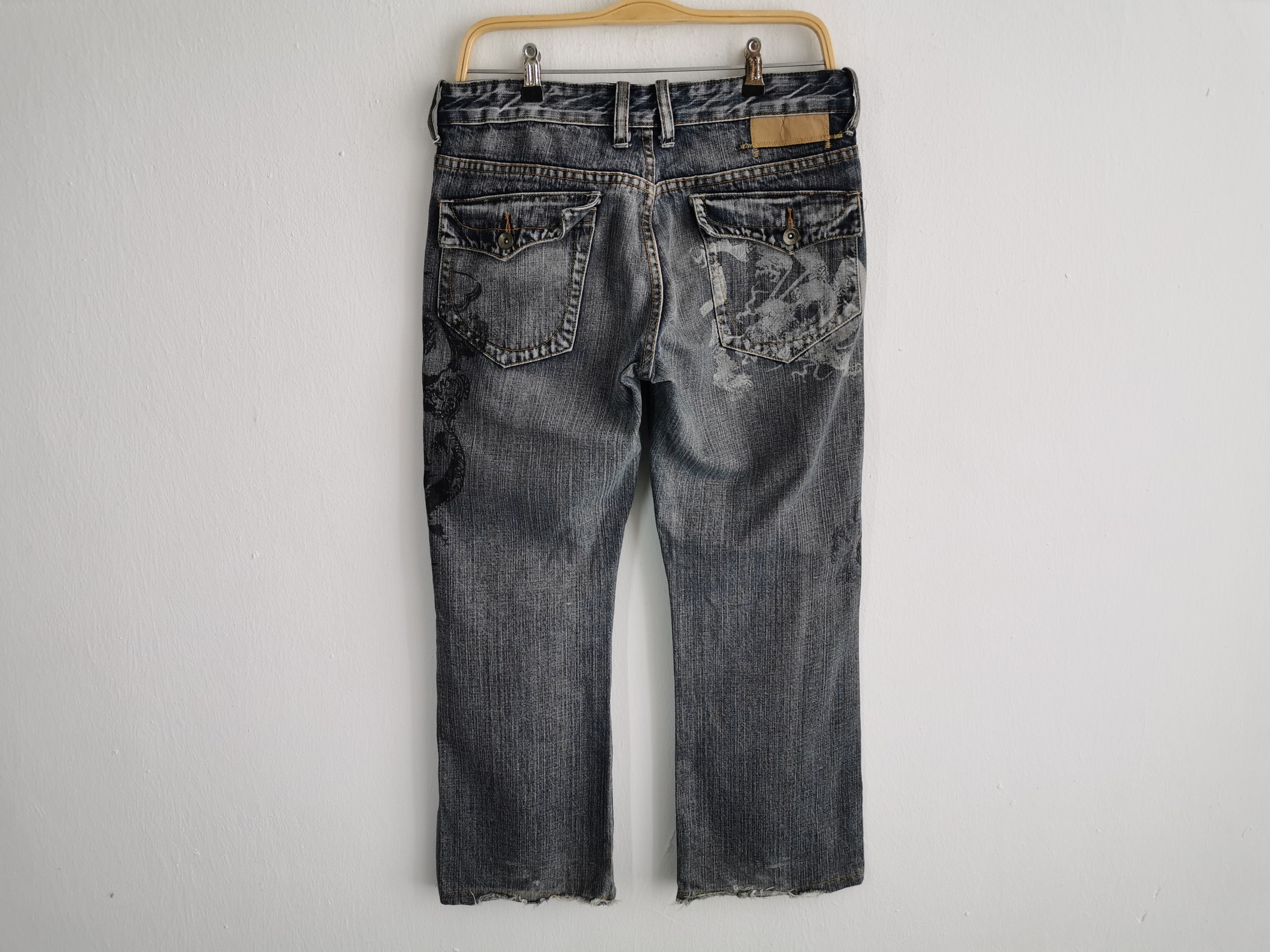 semanticdesign Semantic Design Embroidered Denim Jeans Size 31 Size US 31 - 2 Thumbnail