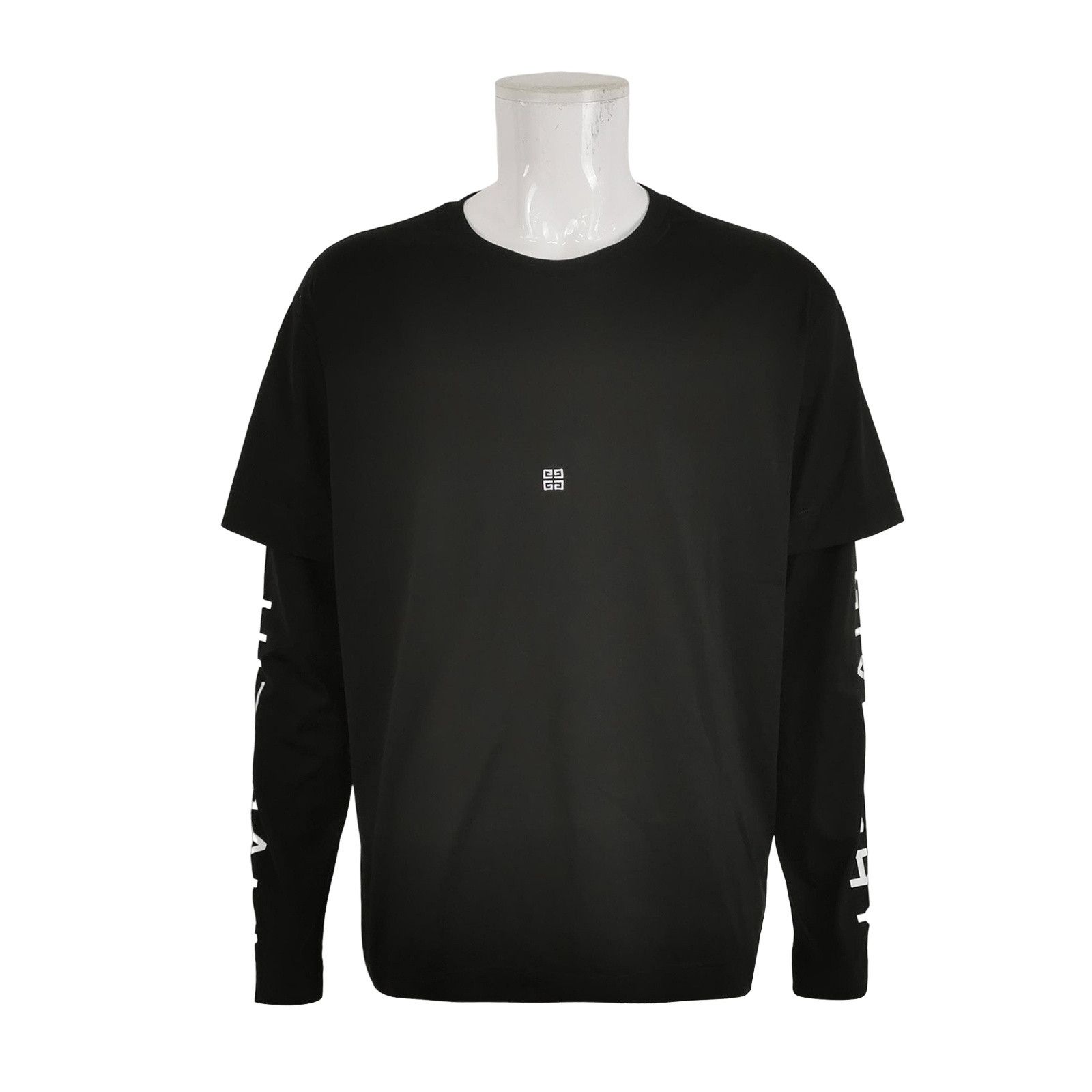 Givenchy Givenchy Logo Print Long Sleeve T-Shirt XL Size US XL / EU 56 / 4 - 1 Thumbnail