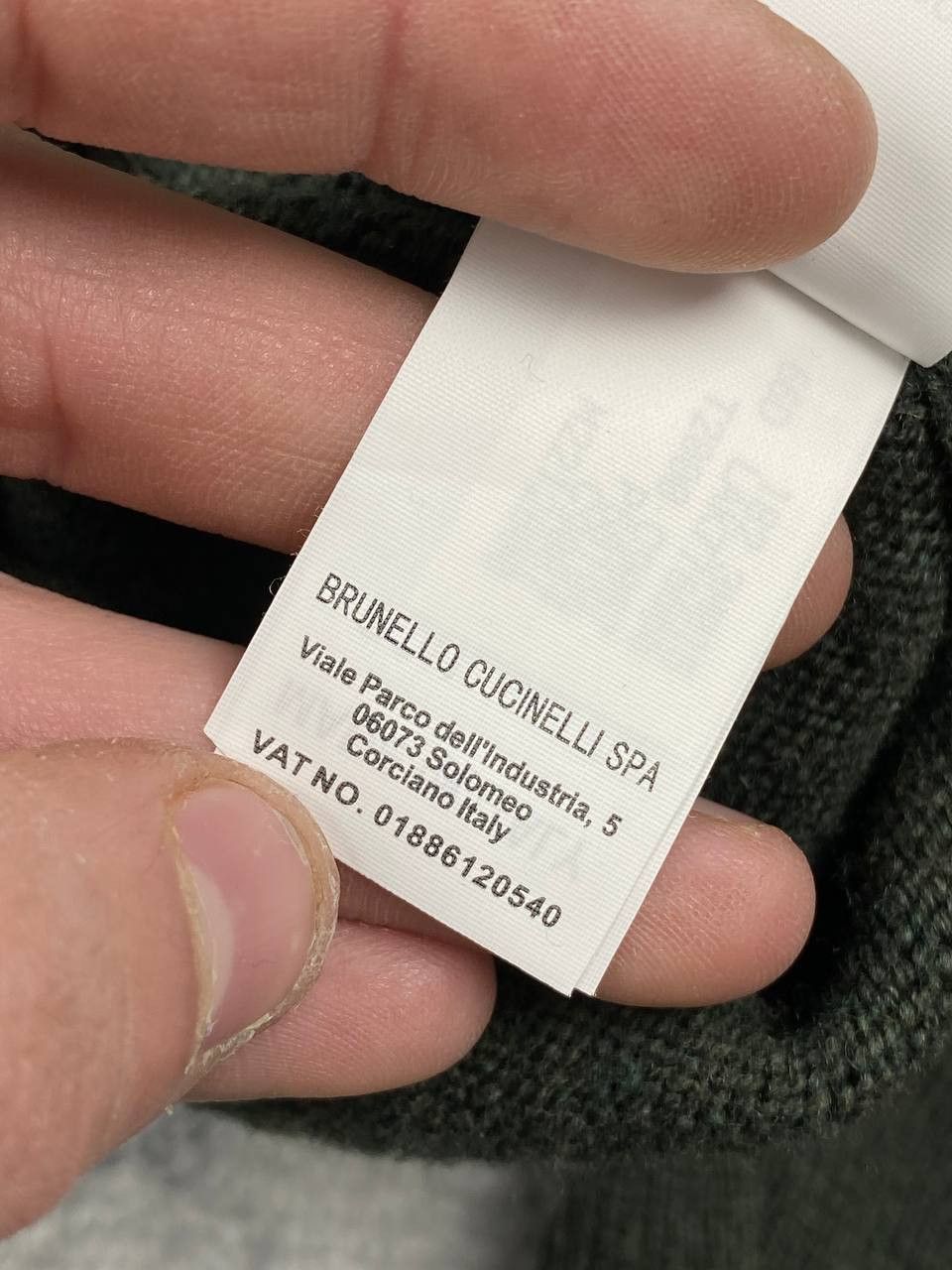 Brunello Cucinelli Brunello Cucinelli 100% Cashmere Knit Sweater Men Size 50 Size US M / EU 48-50 / 2 - 6 Thumbnail