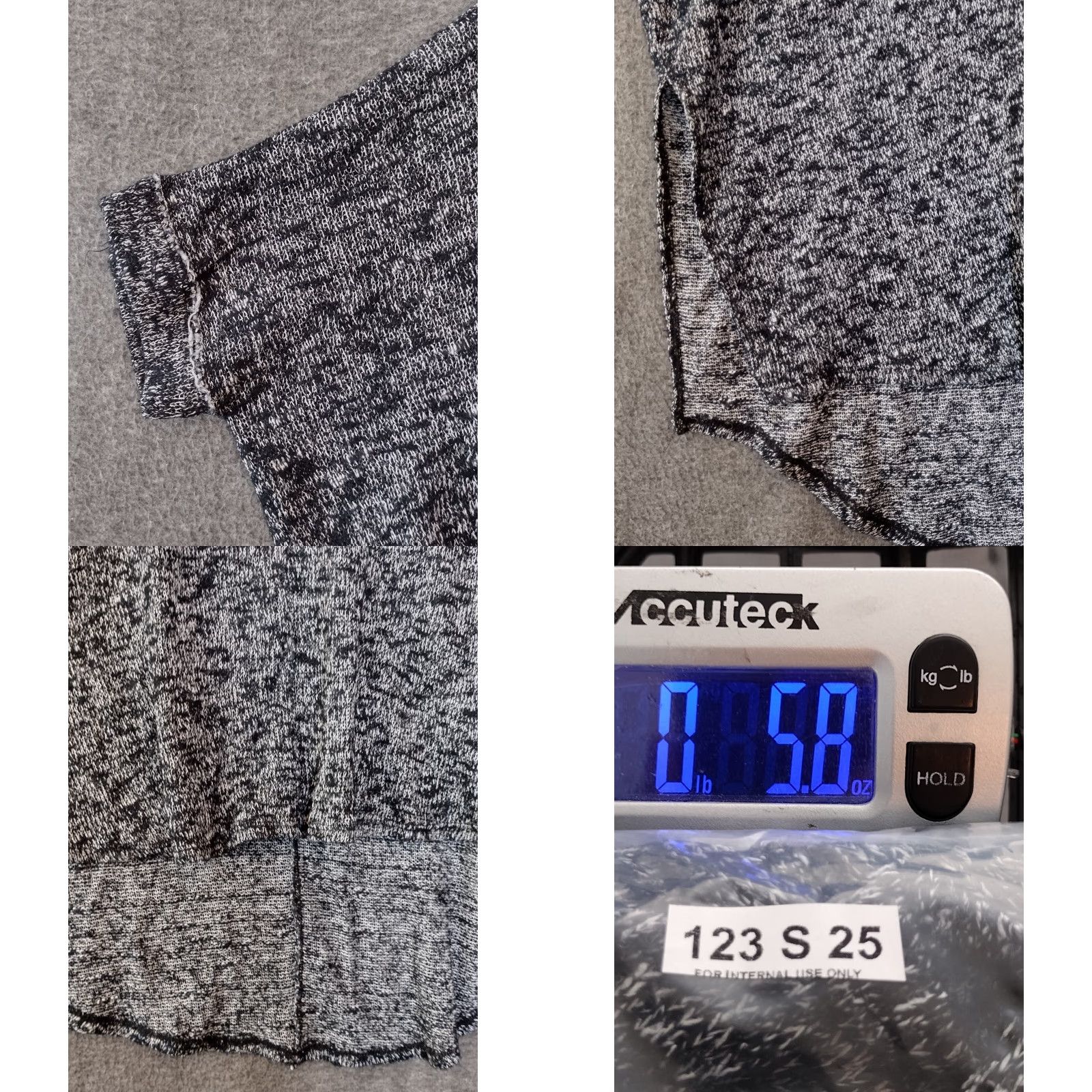 Aeropostale AerosPOSTALE Boat Neck Knit Sweater Gray Metallic Popcorn Open-Knit Pullover Women M Size M / US 6-8 / IT 42-44 - 8 Thumbnail