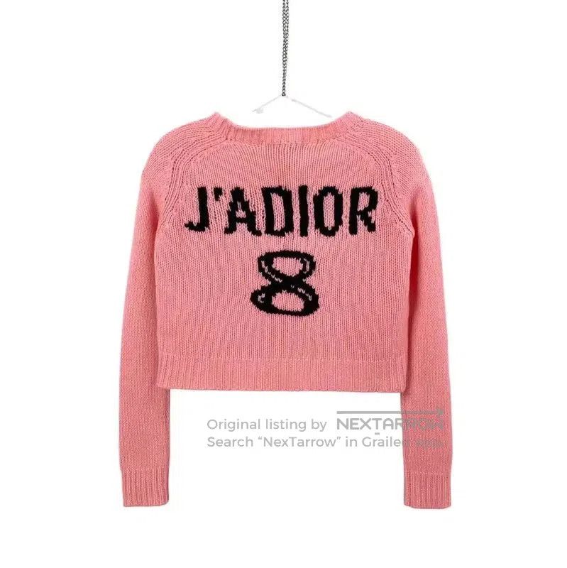 Dior Dior Pink Knit Pullover Sweater for Women . Size XS / US 0-2 / IT 36-38 - 2 Thumbnail