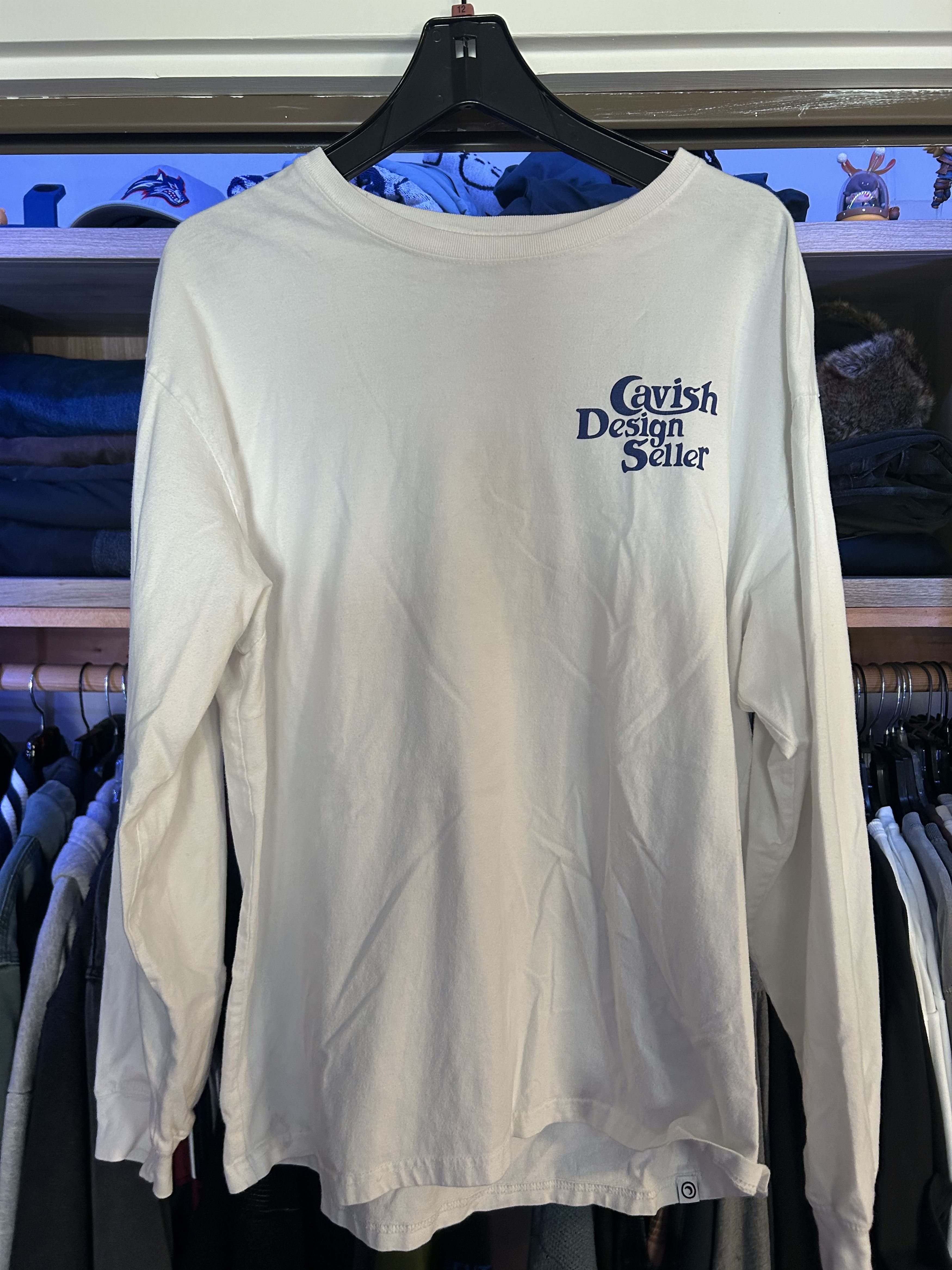 Vintage Cavish Design Seller Long Sleeve T Size US L / EU 52-54 / 3 - 2 Thumbnail