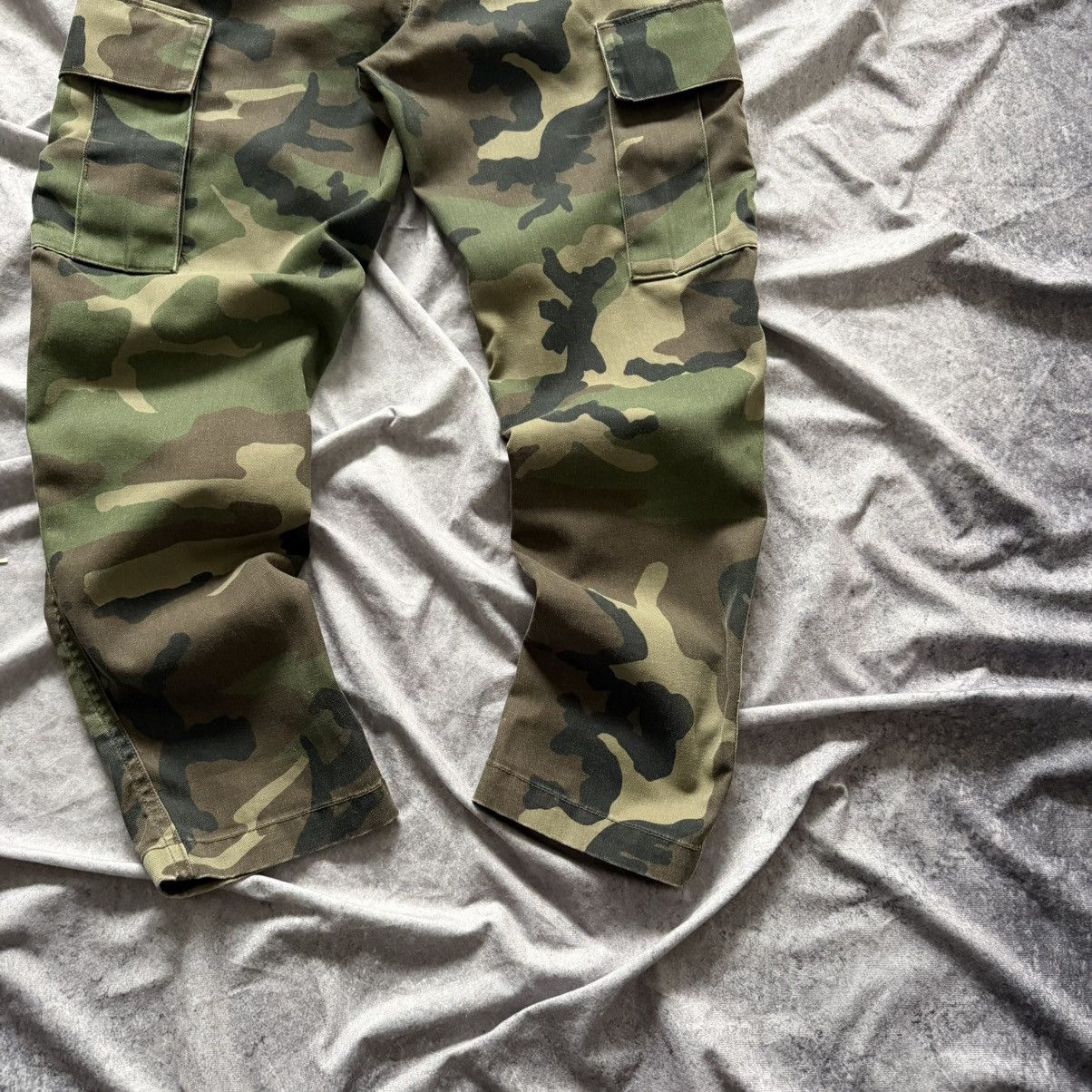 RE/DONE RE/DONE Green Camo Cargo Pants Straight Leg Pocket Pants 28 Size 33" - 2 Thumbnail