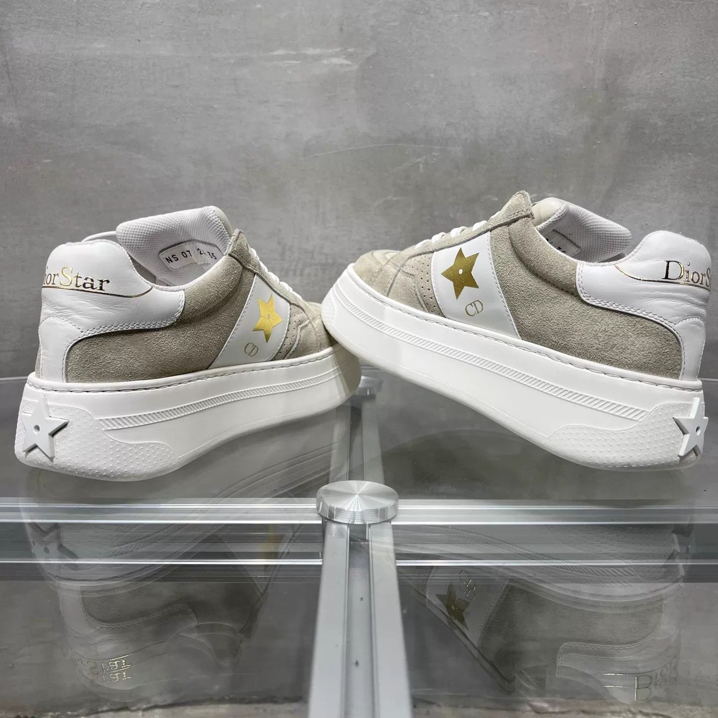 Dior Dior Star Pentagram Platform Cracker 35 YH26381 Size US 4.5 / IT 34.5 - 5 Thumbnail