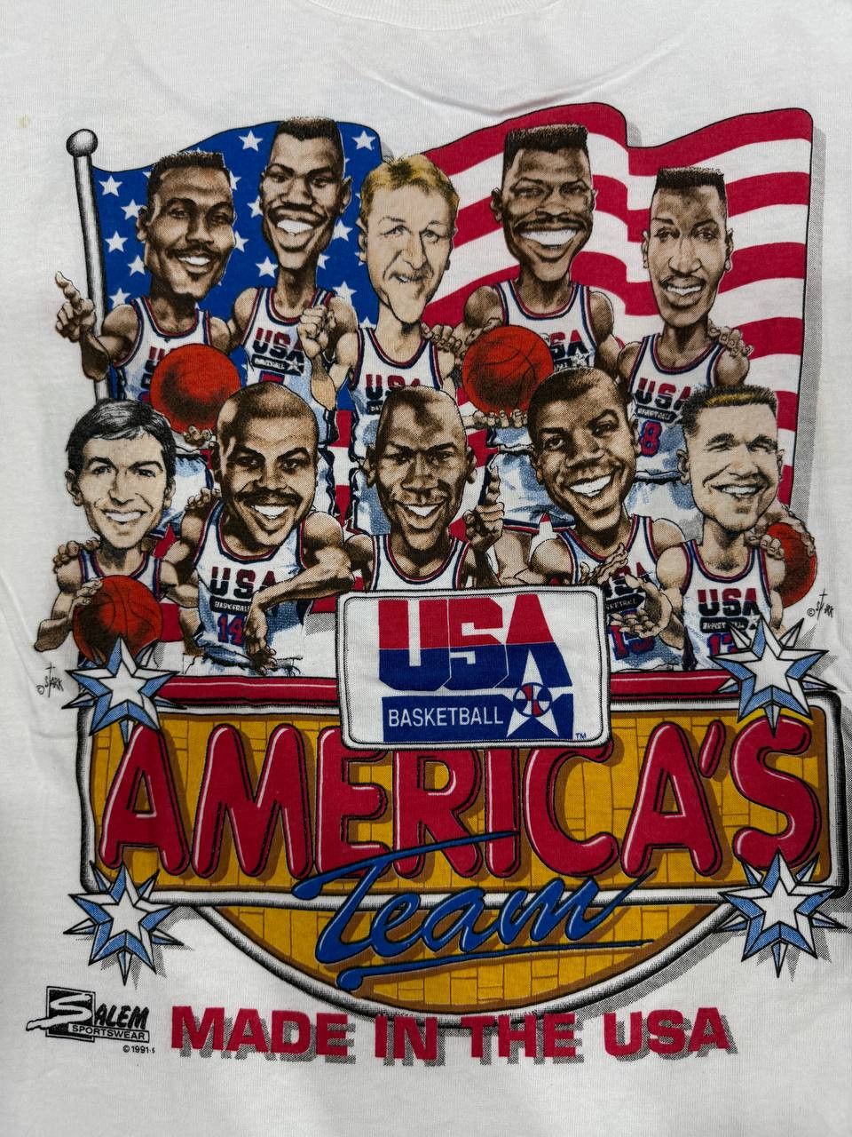 Vintage Vintage 90's NBA USA American's Team Size US L / EU 52-54 / 3 - 2 Thumbnail