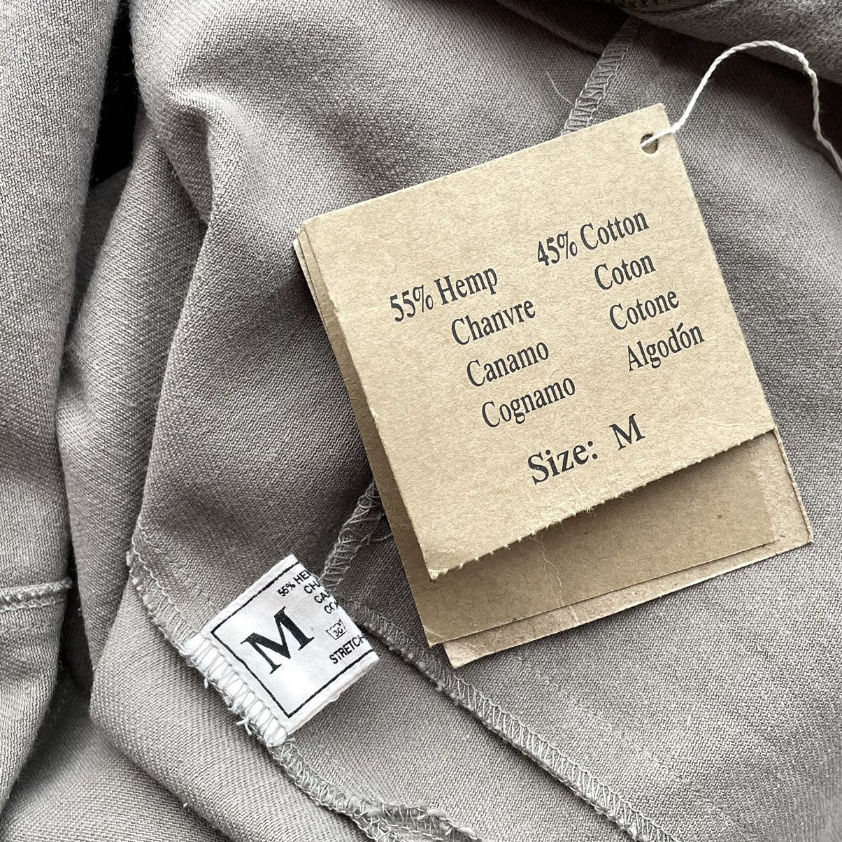 Vintage Vintage Hemp Coat Zip Jacket 00s «The Earth Collection» Size US M / EU 48-50 / 2 - 16 Thumbnail