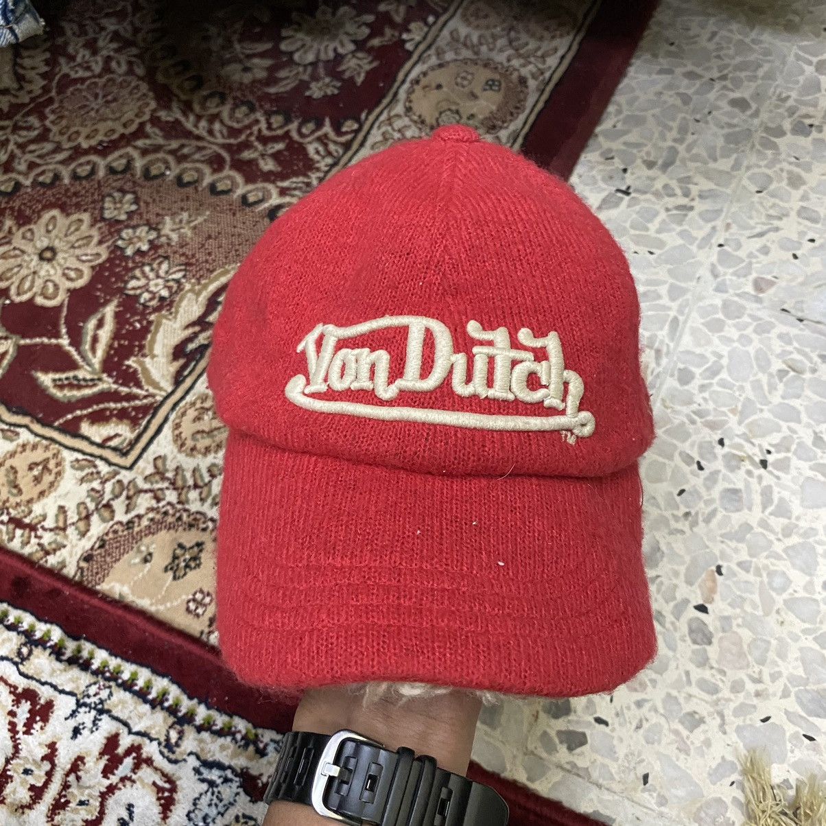 Von Dutch vintage von dutch wool hat embroidery logo Size ONE SIZE - 1 Thumbnail