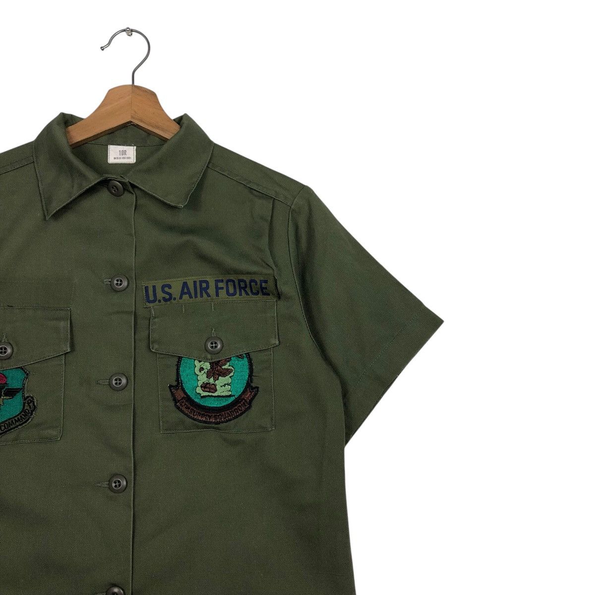 Vintage 📌Vintage OG-507 Shirt Jacket Military US Air Force Size US M / EU 48-50 / 2 - 7 Thumbnail