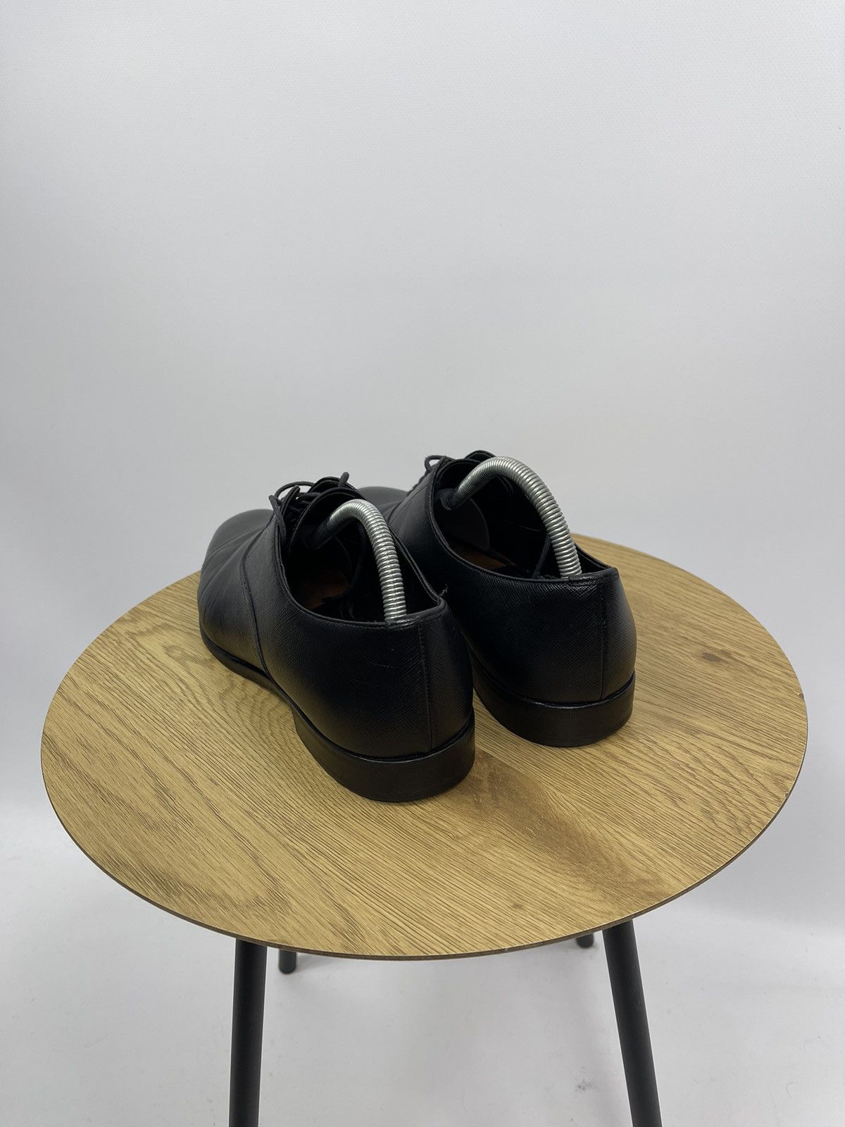 Prada Prada Men's 2EC031 Saffiano Leather Business Shoes Size 8 US Size US 8 / EU 41 - 4 Thumbnail