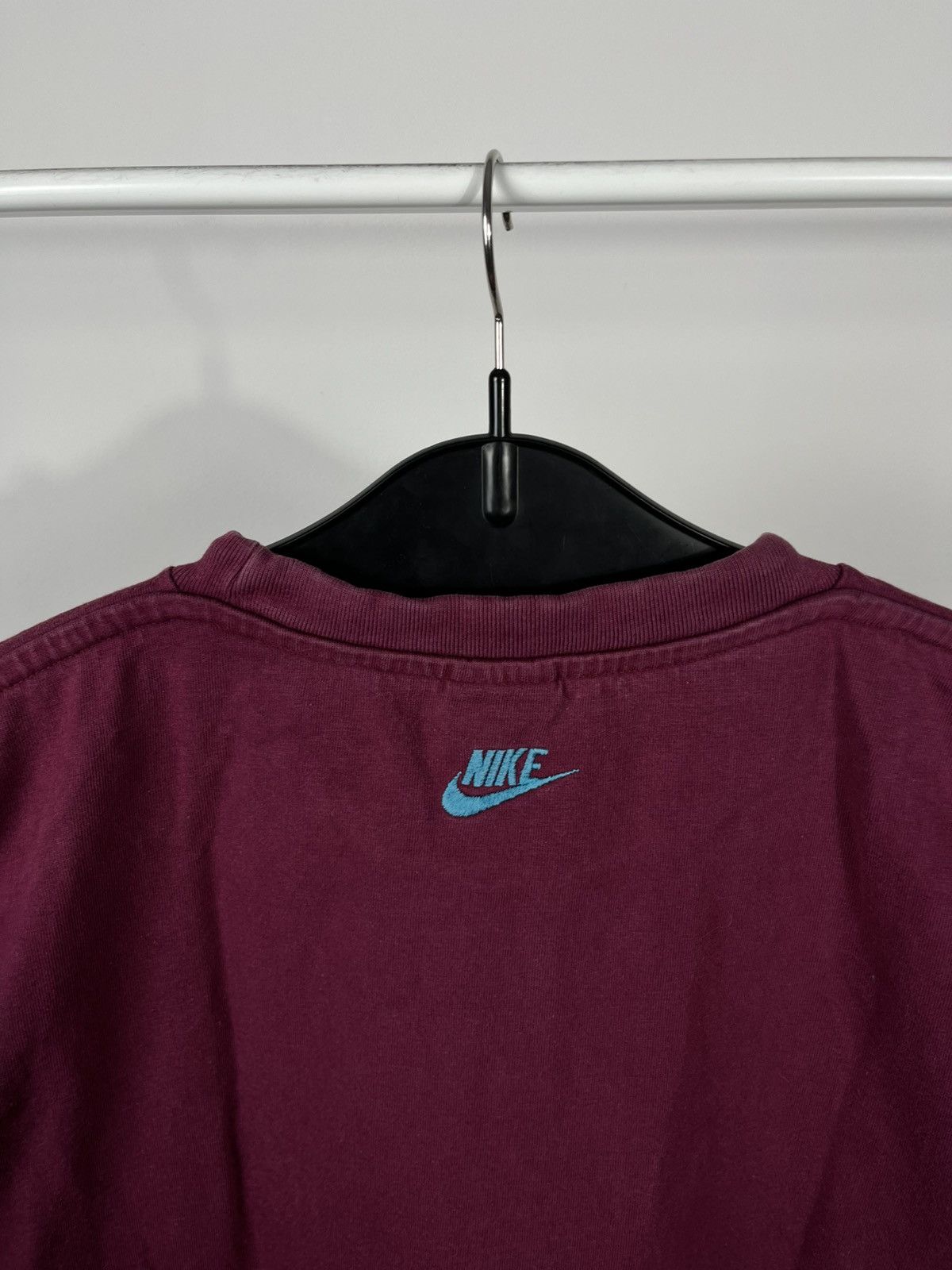 Nike Vintage Nike Force T Shirt Burgundy Logo Crewneck Size US XL / EU 56 / 4 - 12 Thumbnail