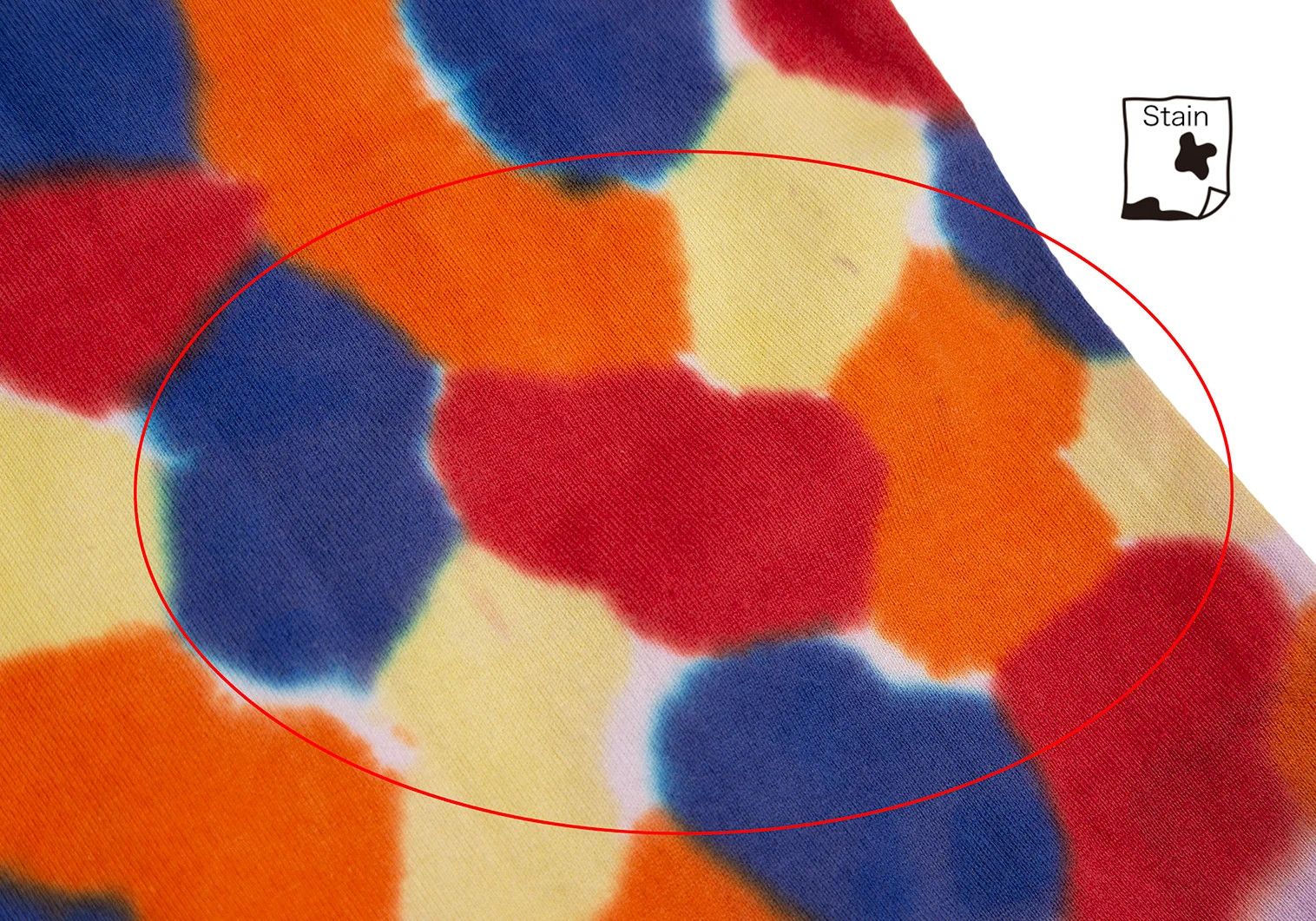 Issey Miyake Multi Watercolor Print T-Shirt in Purple, Size L Size US L / EU 52-54 / 3 - 10 Thumbnail
