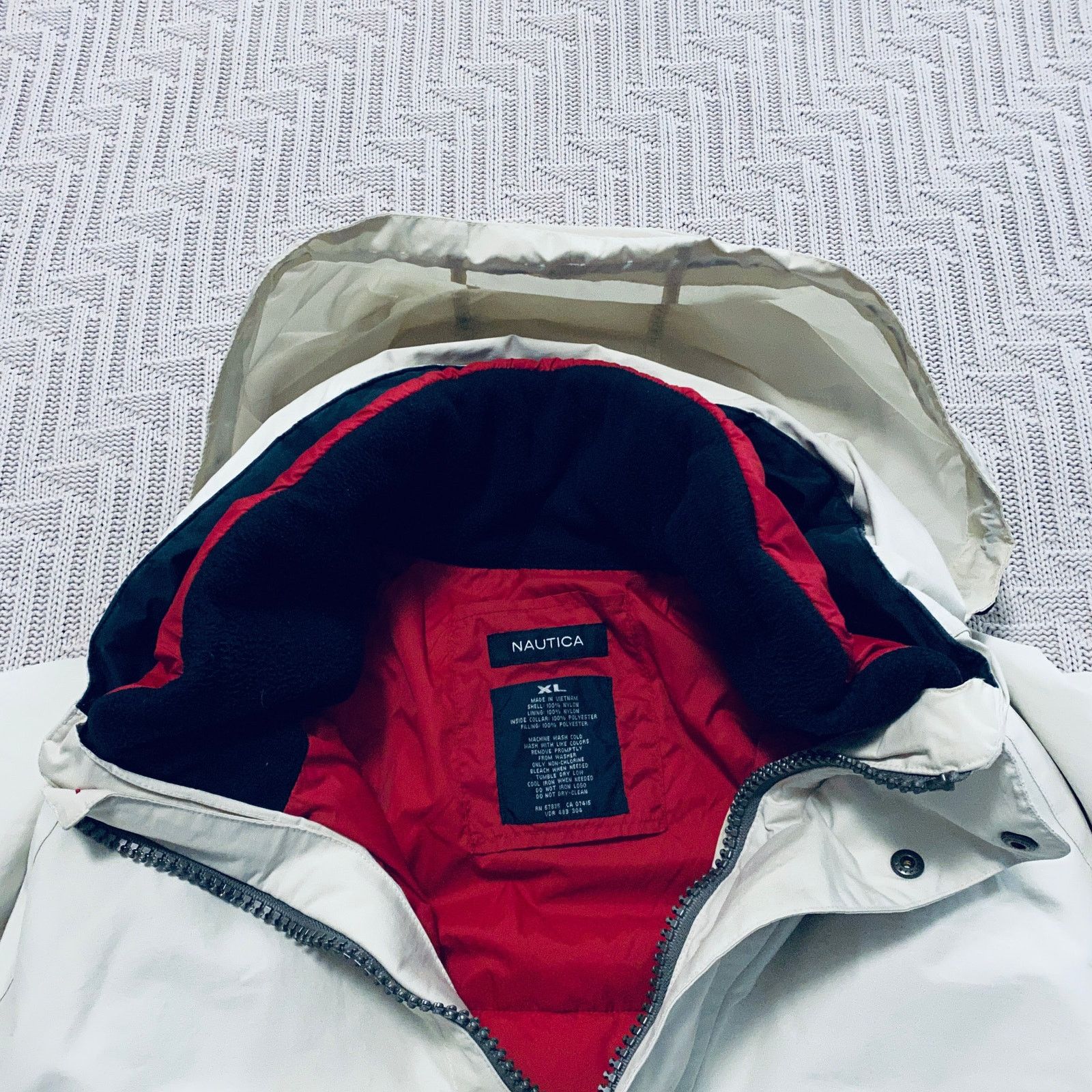 Nautica Vintage Nautica tan double layer winter jacket Size US XL / EU 56 / 4 - 5 Thumbnail
