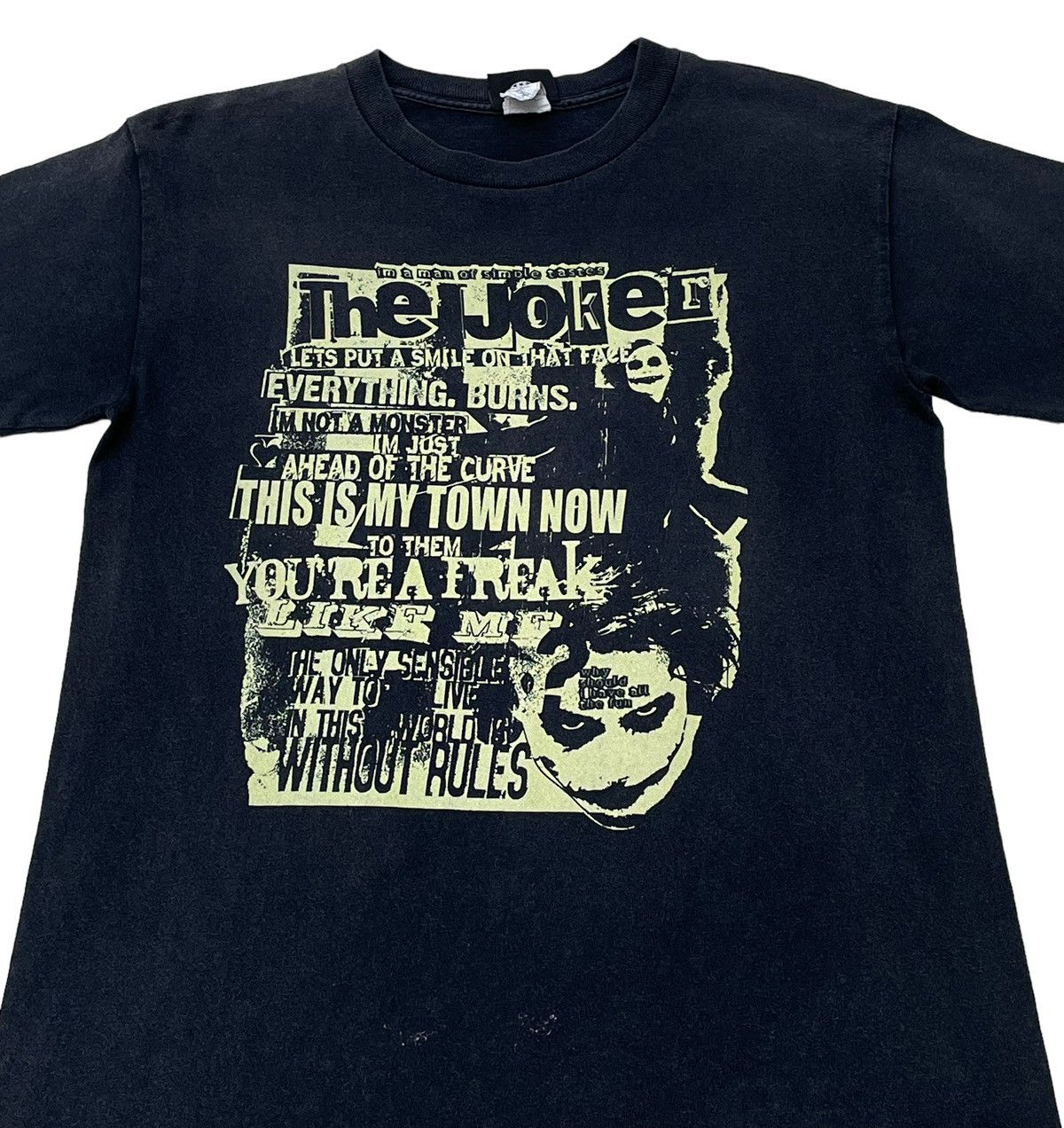 DC Comics × Vintage Vintage Movie Batman Joker The Dark Knight T-Shirt 2000s Size US S / EU 44-46 / 1 - 3 Thumbnail