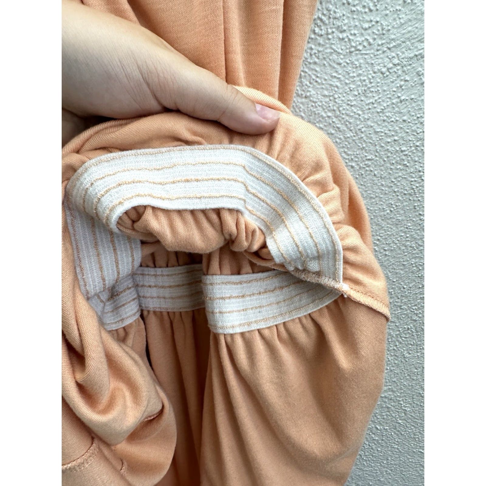 Vintage VINTAGE Womens Dress Size EUR 46 Orange Pullover Tank Dress Cristoffoli Size L / US 10 / IT 46 - 7 Thumbnail