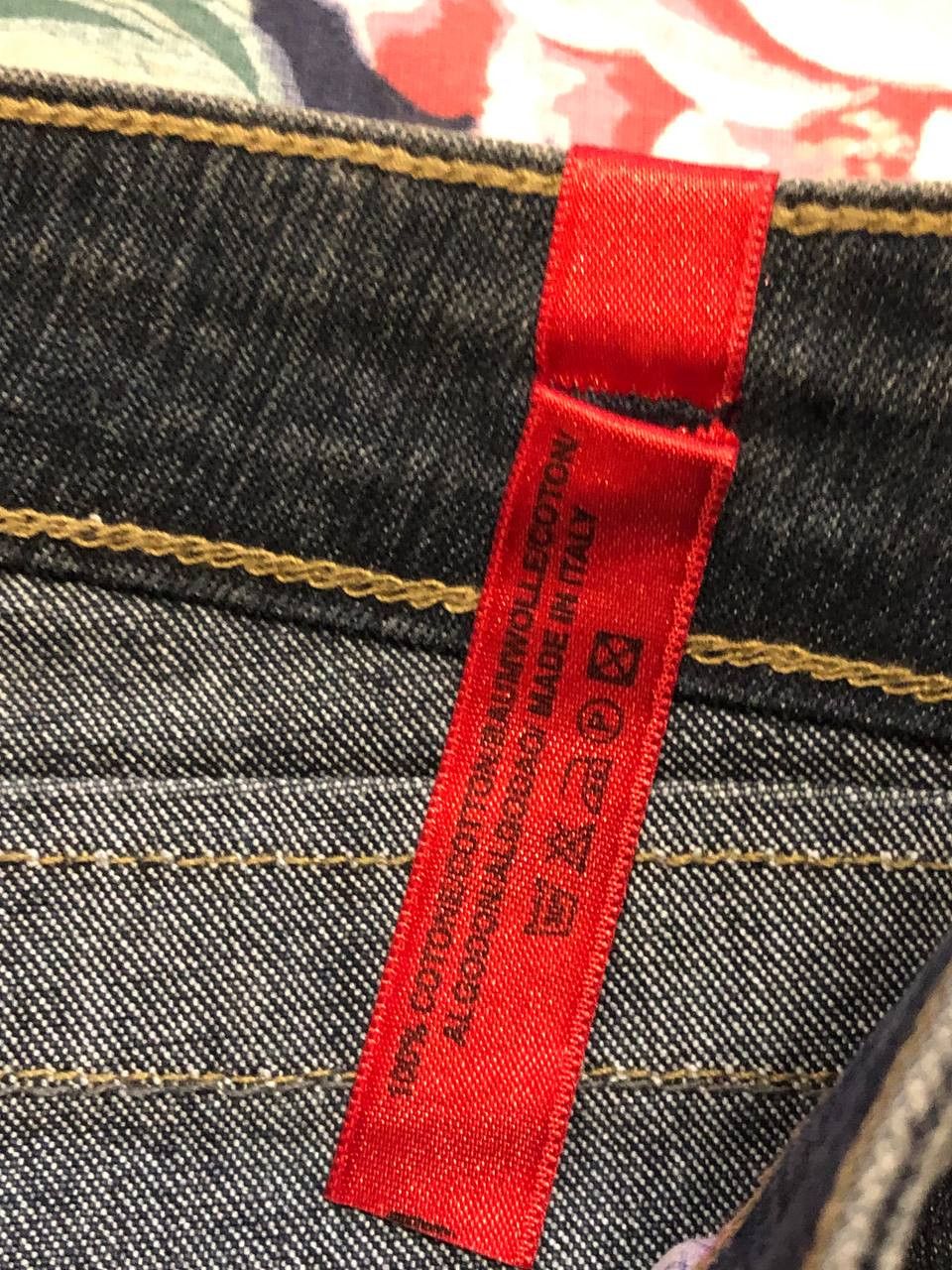 Dolce & Gabbana blue jeans Vintage Y2K Dolce&Gabbana luxury Denim pants Size 29" - 4 Thumbnail