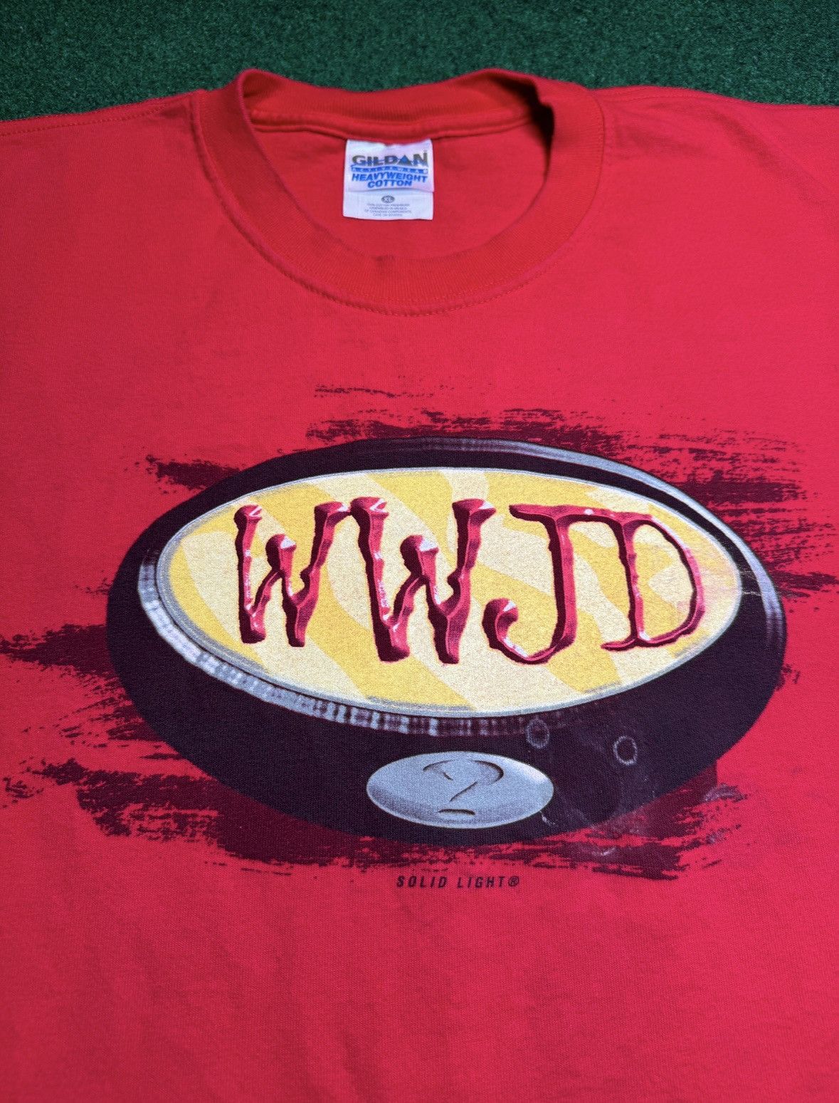 Gildan × Vintage 90s Jesus Tee What Would Jesus Do? Kanye Christian T Shirt Size US XL / EU 56 / 4 - 2 Thumbnail