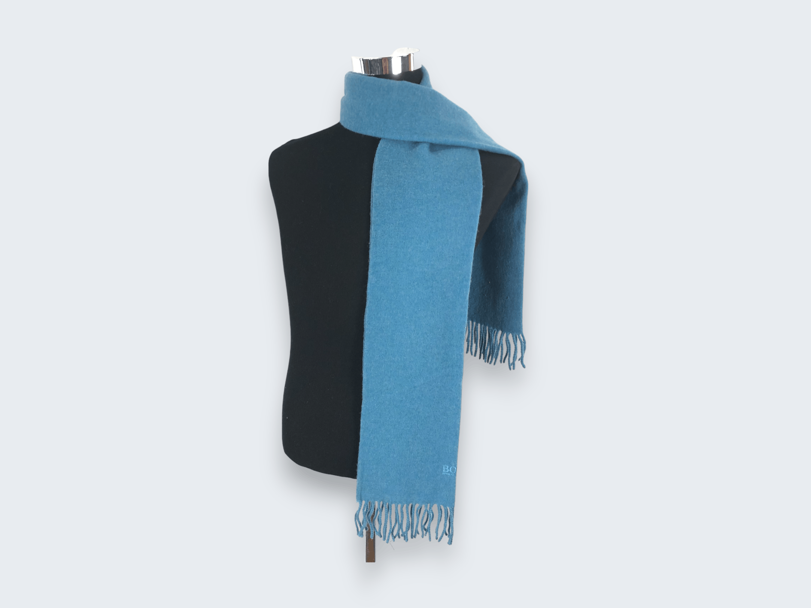 Hugo Boss × Vintage Vintage BOSS Hugo Boss Scarf Muffler MF168 Size ONE SIZE - 2 Thumbnail