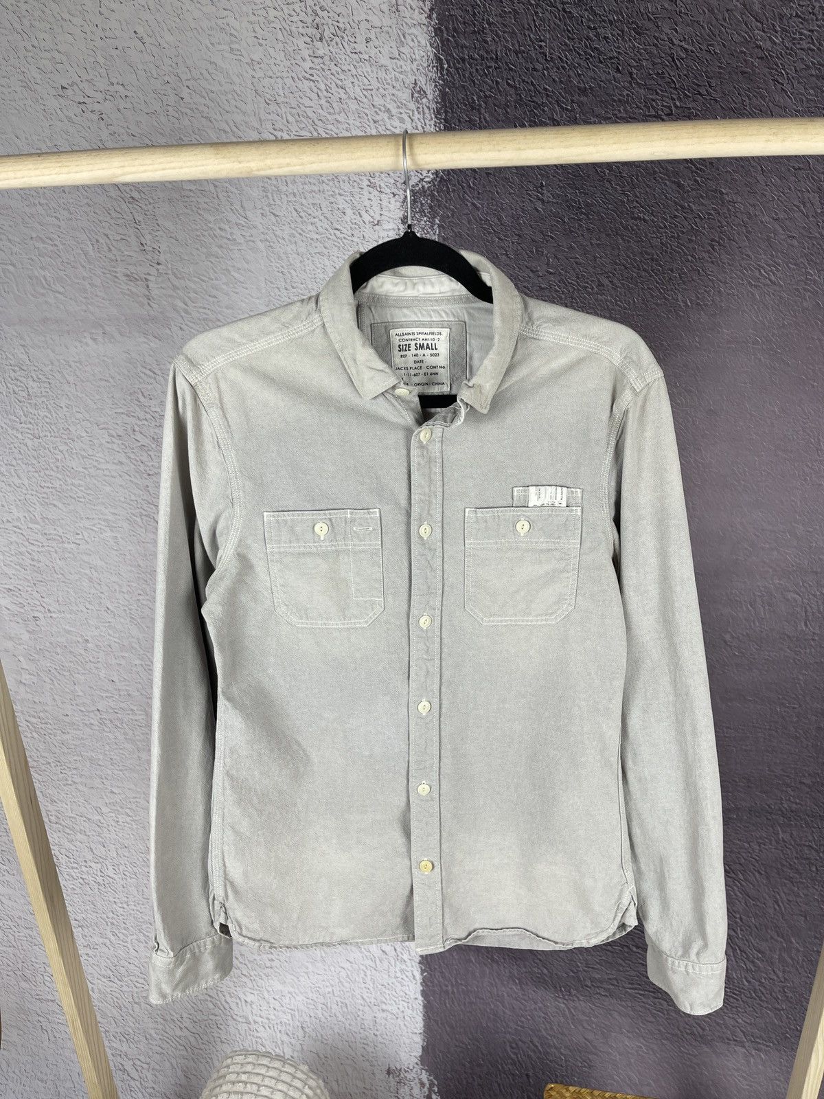 Allsaints Allsaints Excavator long sleeve shirt size S Size US S / EU 44-46 / 1 - 2 Thumbnail