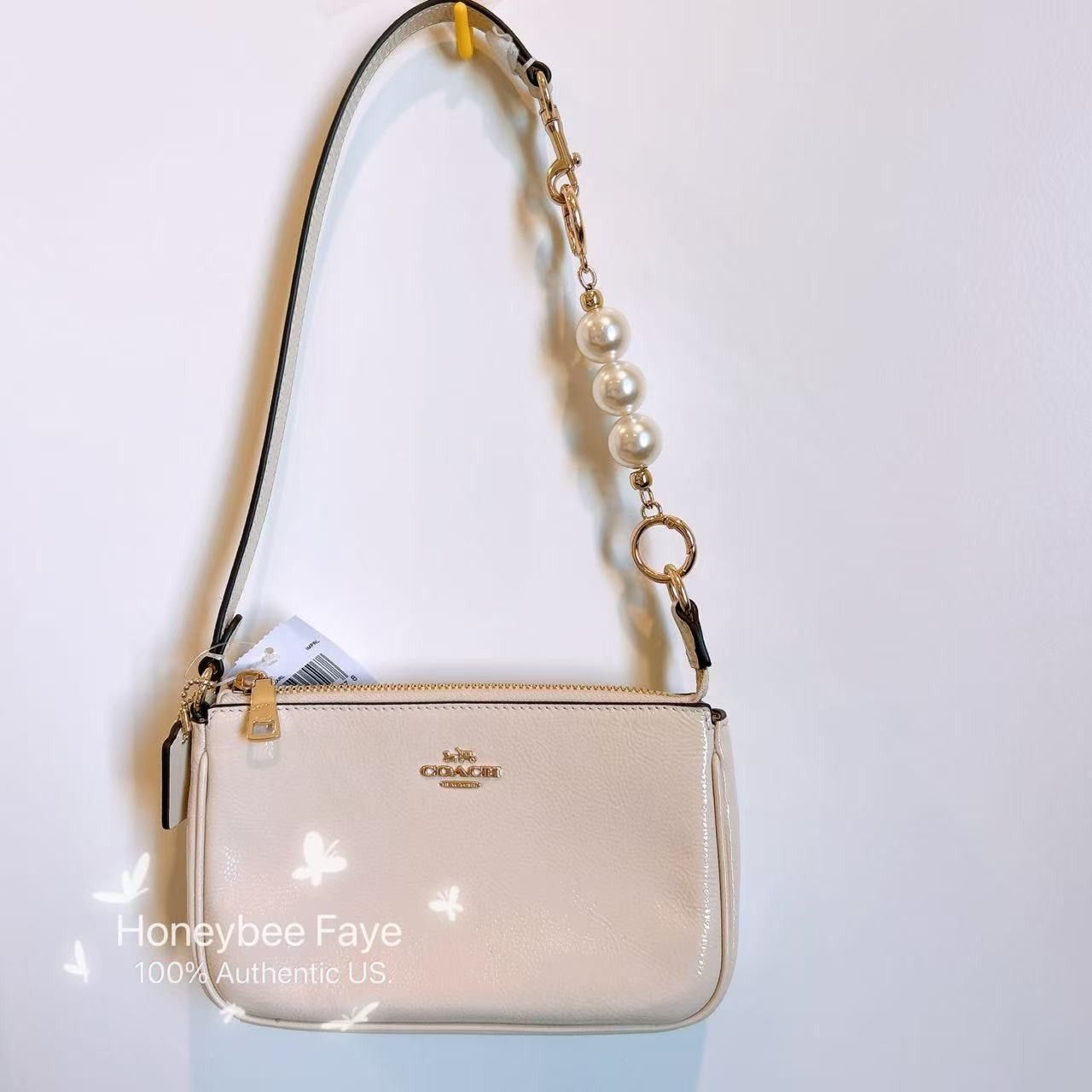 Coach Nolita 19 CW408 plus extended Pearl chain Size ONE SIZE - 3 Thumbnail
