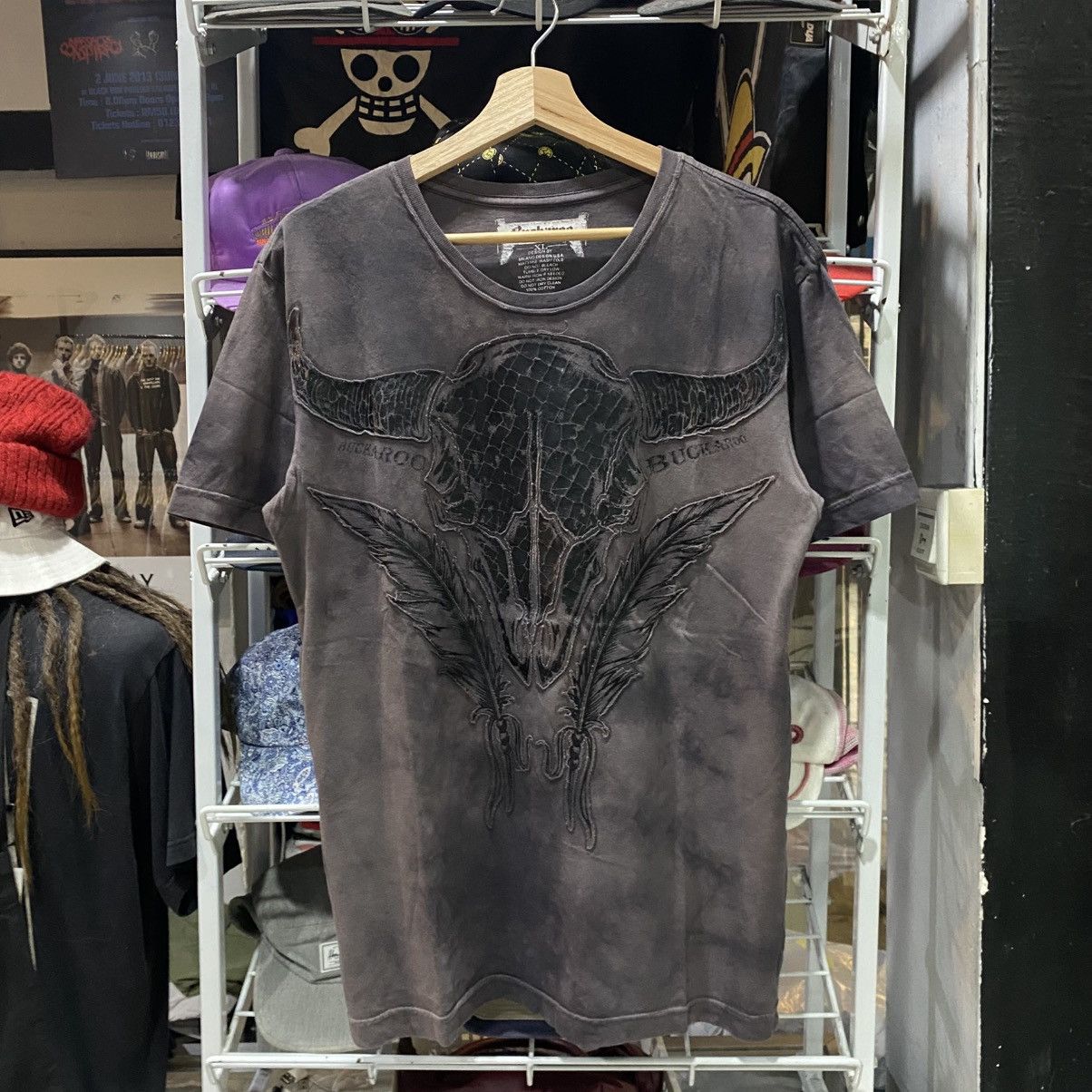 Affliction Buckaroo t-shirt Size US L / EU 52-54 / 3 - 1 Thumbnail
