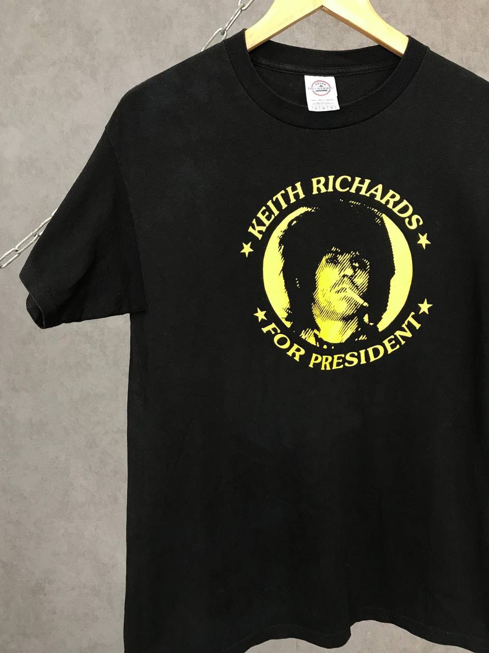 Band Tees × Vintage Keith Richards for president vintage band tee Size US S / EU 44-46 / 1 - 3 Thumbnail