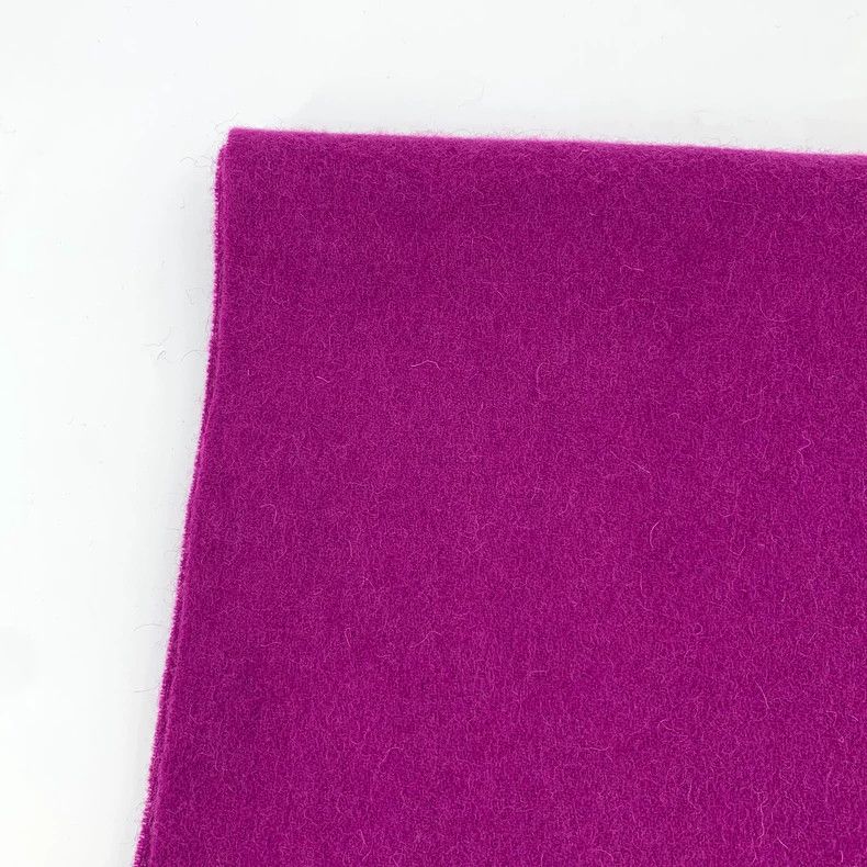 Saint Laurent Paris Saint Laurent Purple logo monogrammed embroidered wool frin Size ONE SIZE - 3 Thumbnail