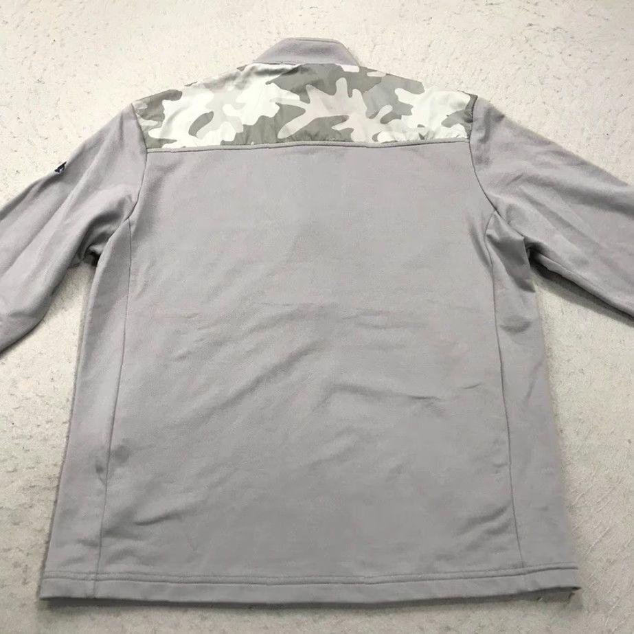 RLX Ralph Lauren RLX Ralph Lauren Golf Jacket Mens S Gray 1/4 Zip Camouflage Nylon Outdoor Activewear Size US S / EU 44-46 / 1 - 7 Thumbnail