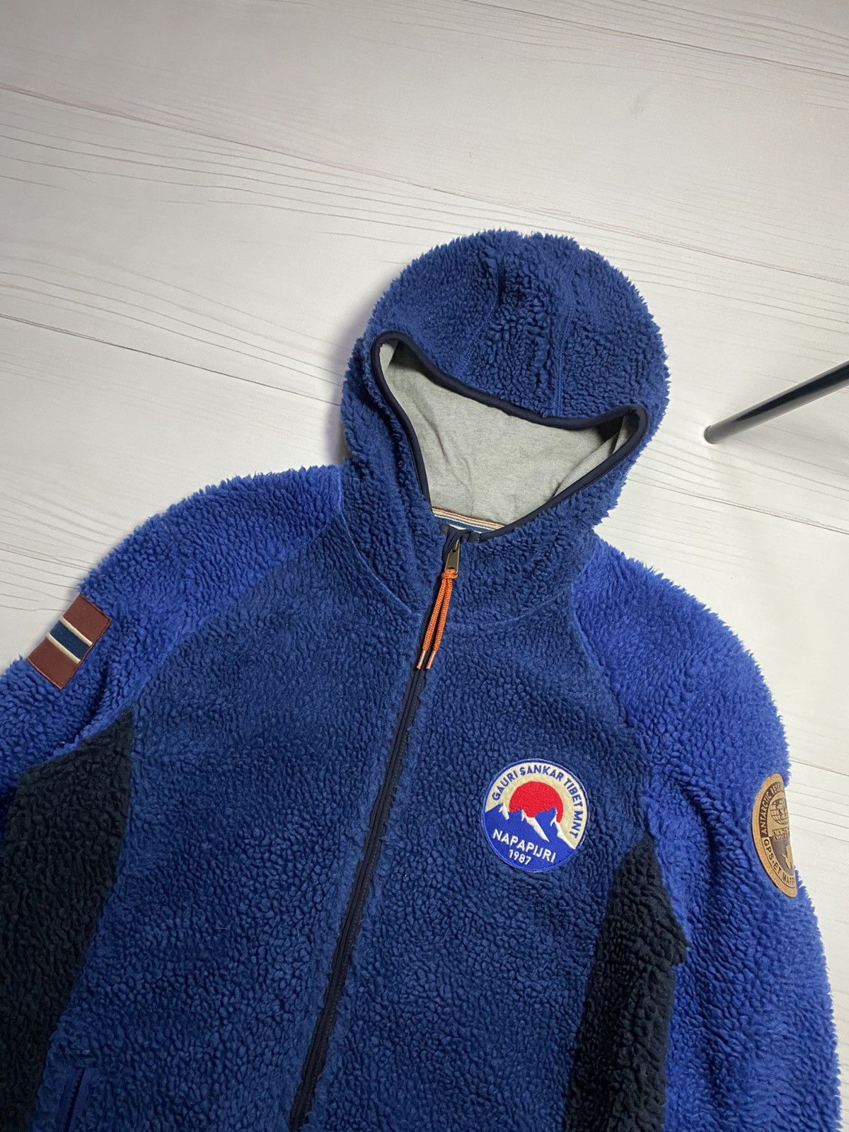 Napapijri Napapijri Yupik hood 1 sherpa fleece jacket Size US M / EU 48-50 / 2 - 9 Thumbnail