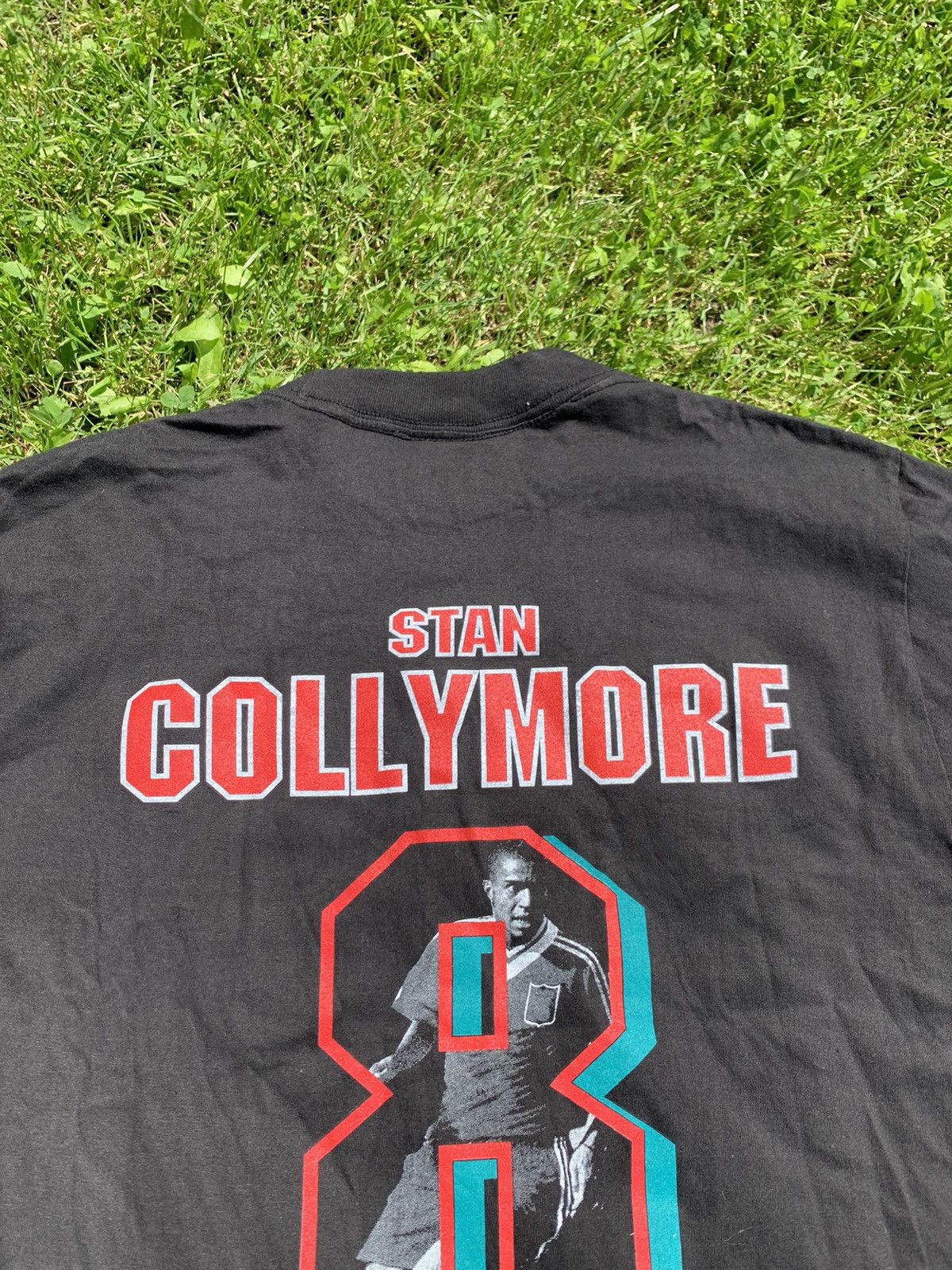 Vintage Vintage 90s Stan Collymore Liverpool England Tee Size US M / EU 48-50 / 2 - 9 Thumbnail