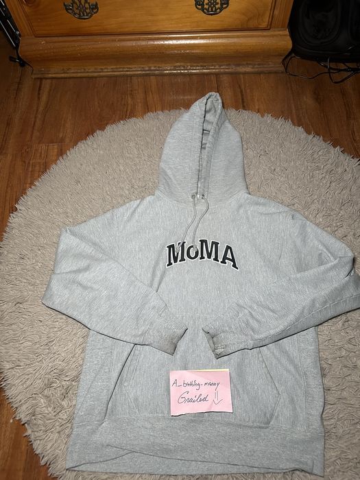 Moma hoodie grey hotsell