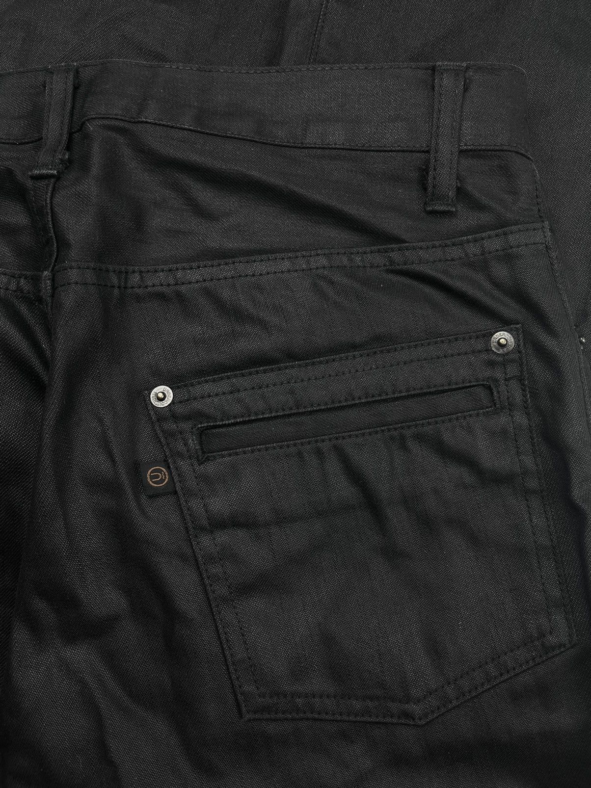Undercover SS07 - “Purple” Waxed Lightning Bolt Denim Jeans Size US 30 / EU 46 - 4 Thumbnail