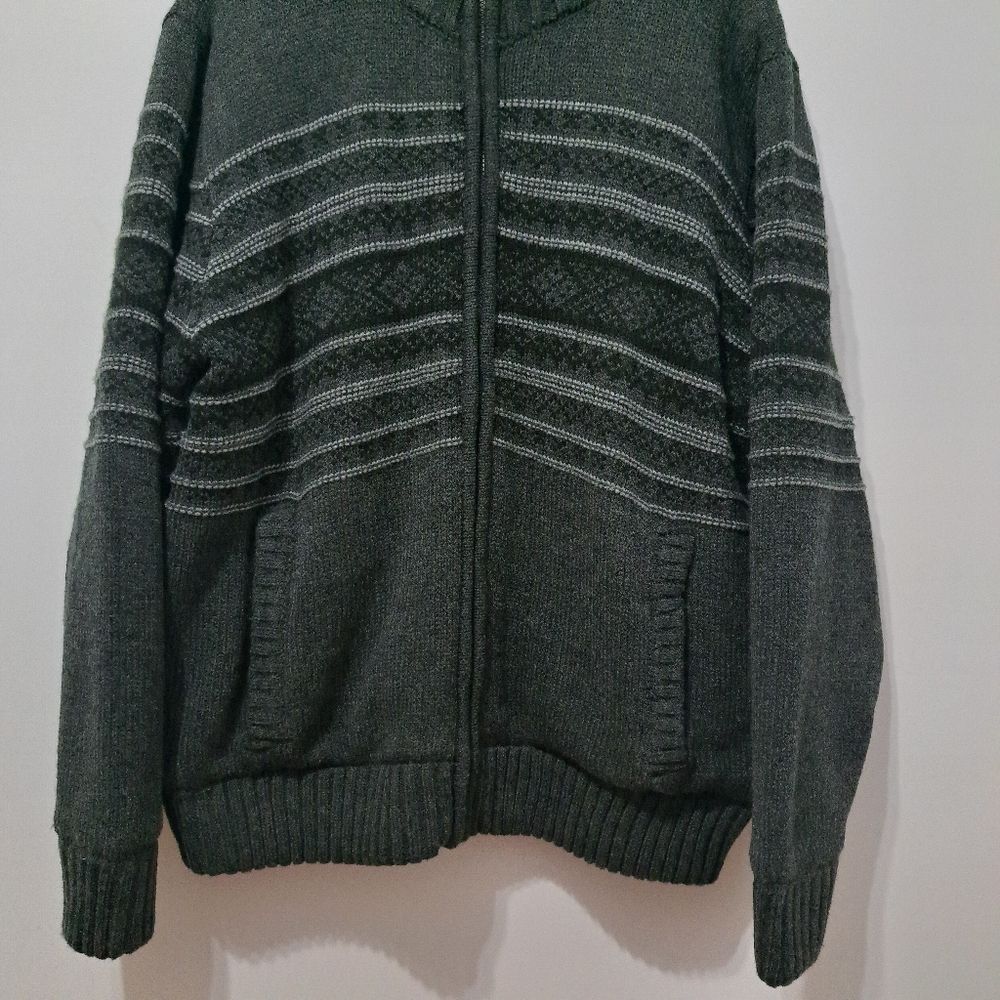 Field & Stream Vintage Field & Stream Zip-Up Sweater Fleece Lined Jacket Em Size US XL / EU 56 / 4 - 12 Thumbnail