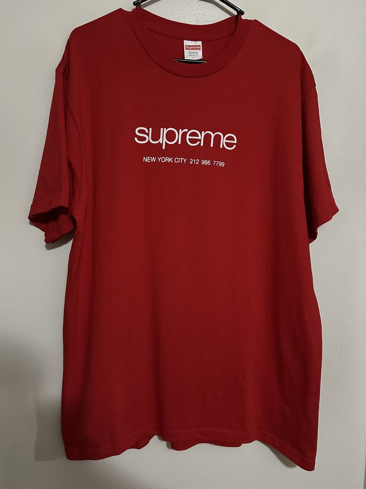 Supreme Supreme Shop Tee Size US L / EU 52-54 / 3 - 1 Thumbnail