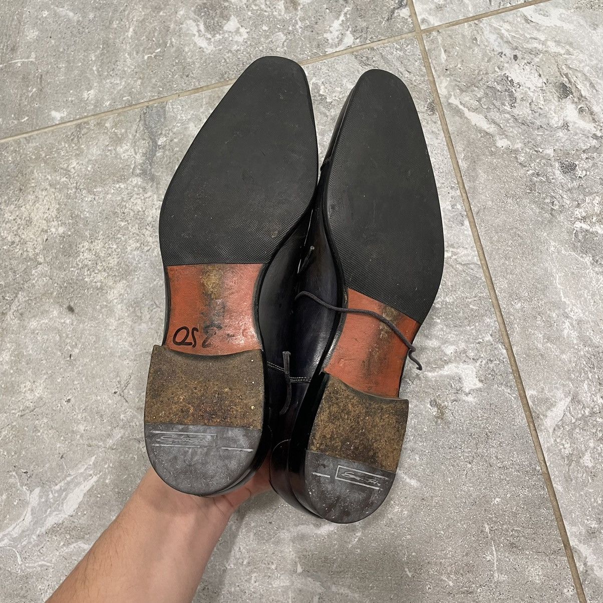 Handmade × Santoni 6 Santoni boots classic chameleon clr Leather Shoes old mone Size US 6 / EU 39 - 8 Thumbnail