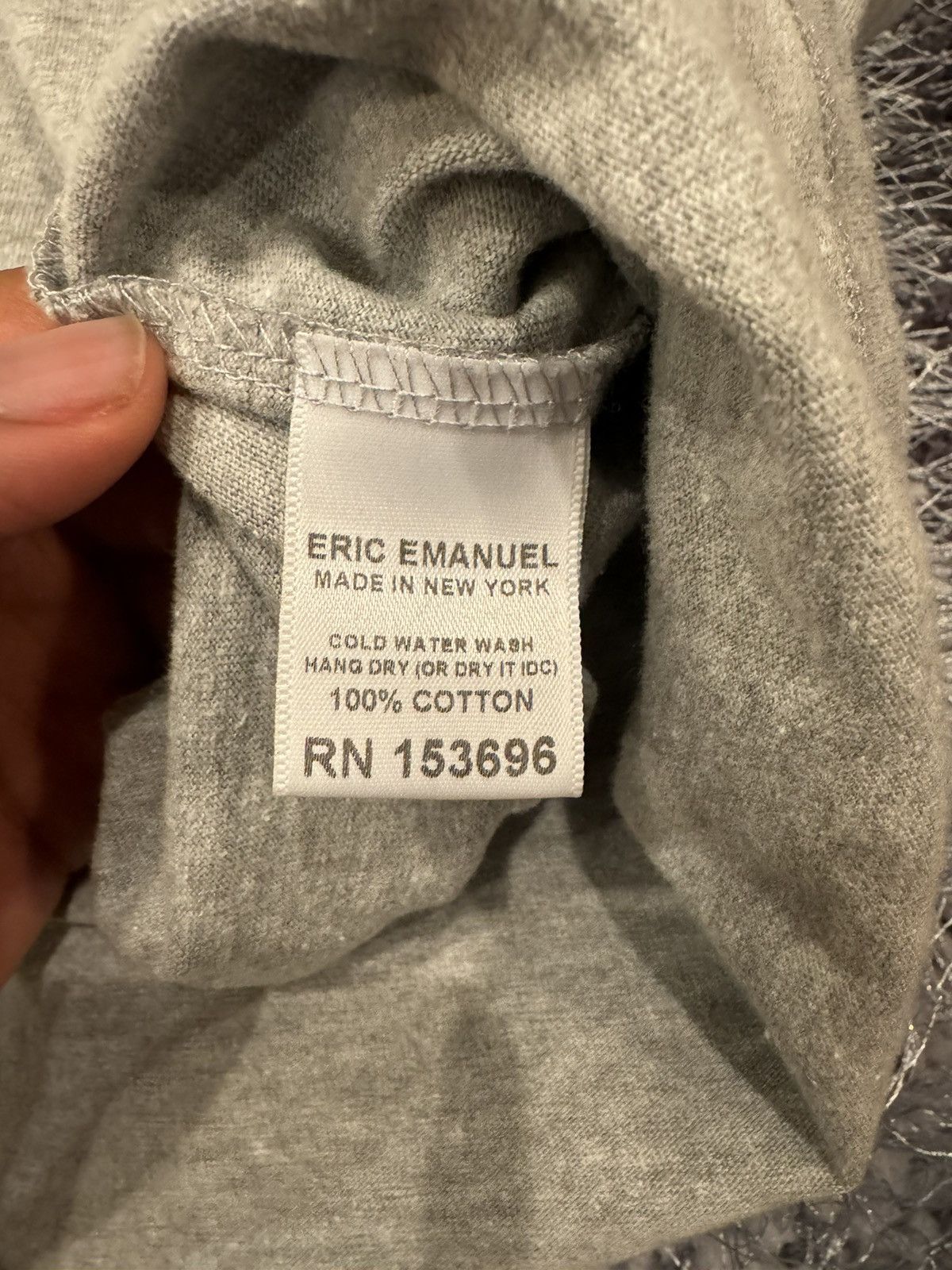 Eric Emanuel Eric Emanuel Grey Flames Long sleeve shirt large Size US L / EU 52-54 / 3 - 4 Thumbnail