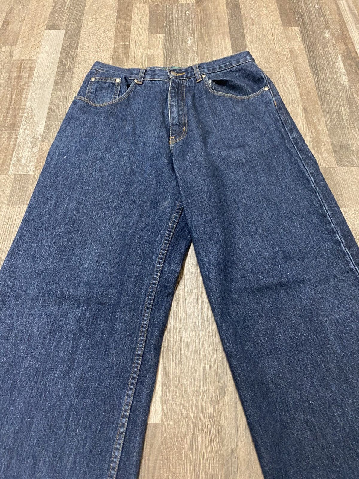 Bullhead Denim Co. Bullhead Pipes Wide Baggy Denim Jeans JNCOs Style Y2K Grail Size US 30 / EU 46 - 3 Thumbnail