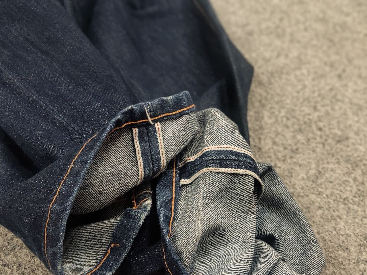 Japanese Brand Vintage D.H. Tribute Japanese Selvedge Faded Denim Jeans Size US 32 / EU 48 - 17 Thumbnail