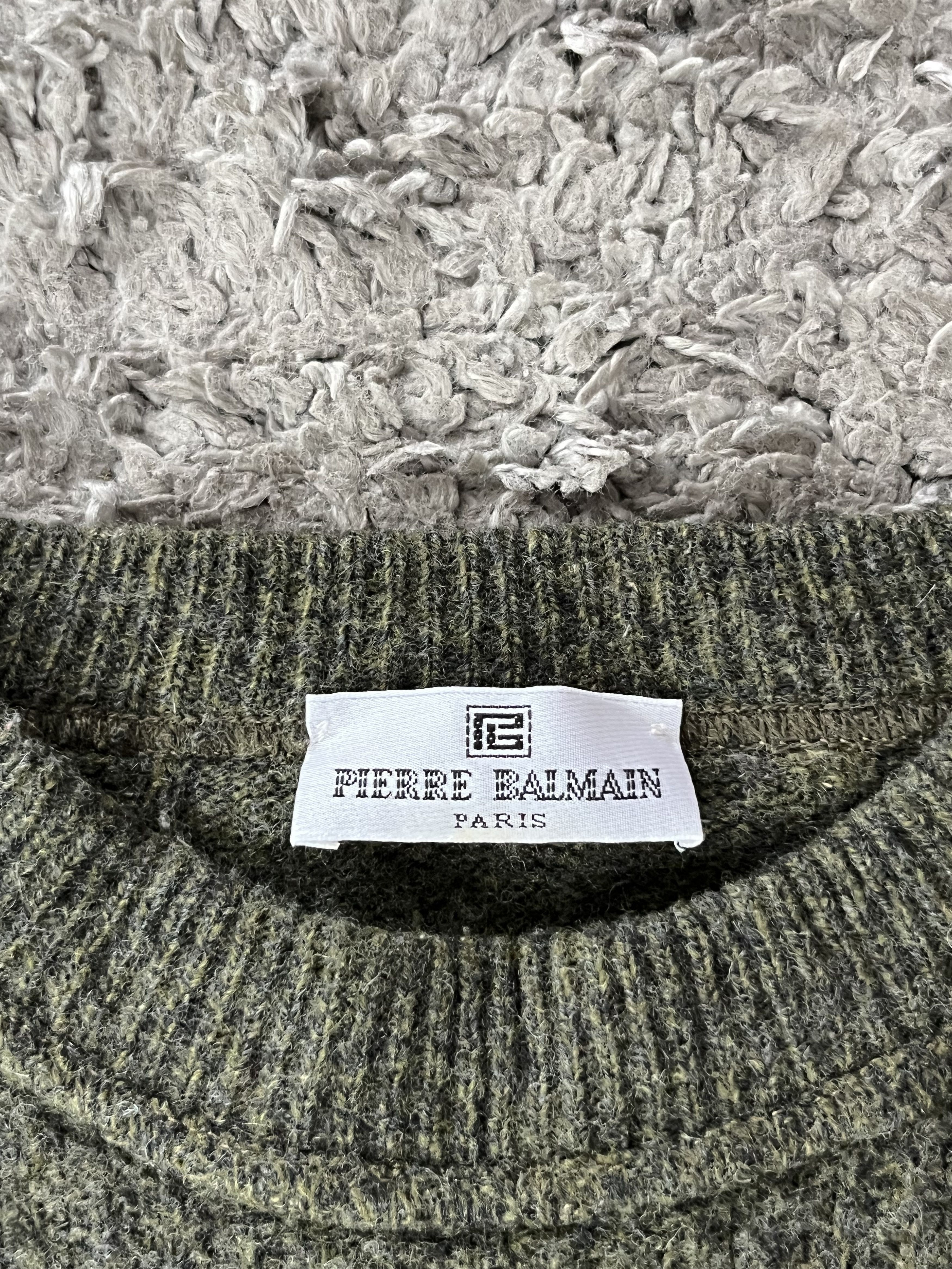 Pierre Balmain Vintage Luxury Knitwear Pierre Balmain Paris Made in Italy Size US L / EU 52-54 / 3 - 5 Thumbnail