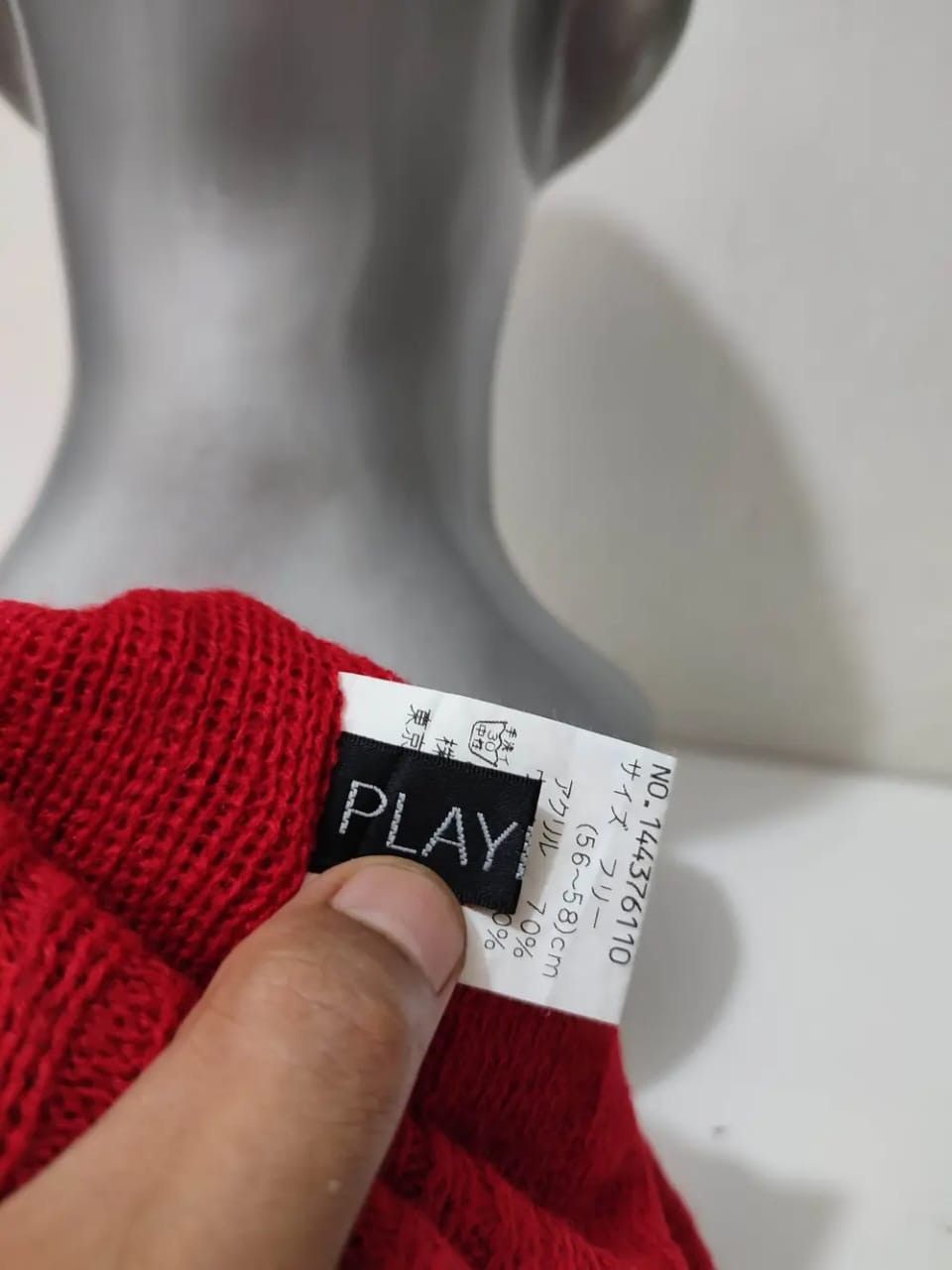 Other Playboy Red Beanie Hats Size ONE SIZE - 6 Thumbnail