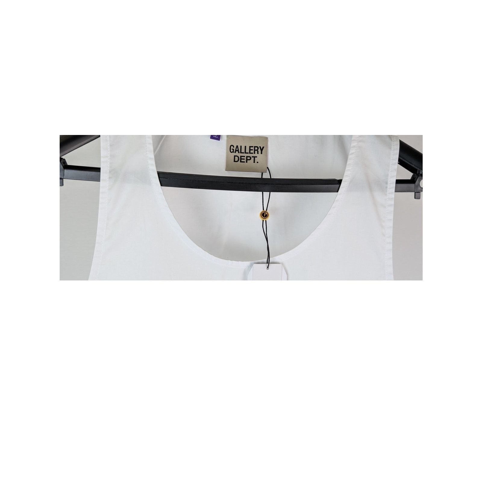 Gallery Dept. o1rshd1 Resort Sleeveless Cotton-Poplin Top in White M Size US M / EU 48-50 / 2 - 10 Thumbnail