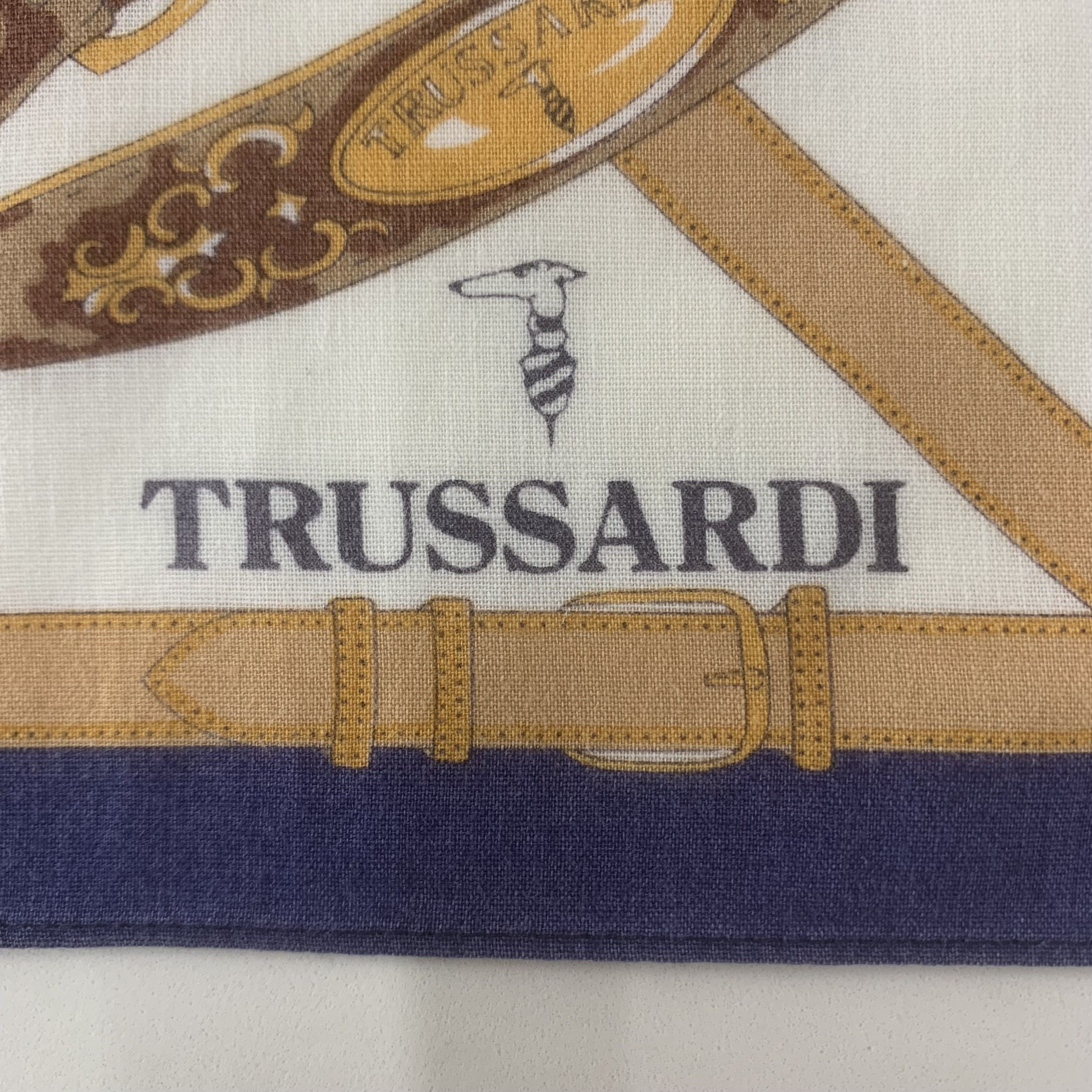 Trussardi Trussardi Handkerchief Bandana Neckerchief Pocket Square Size ONE SIZE - 4 Thumbnail