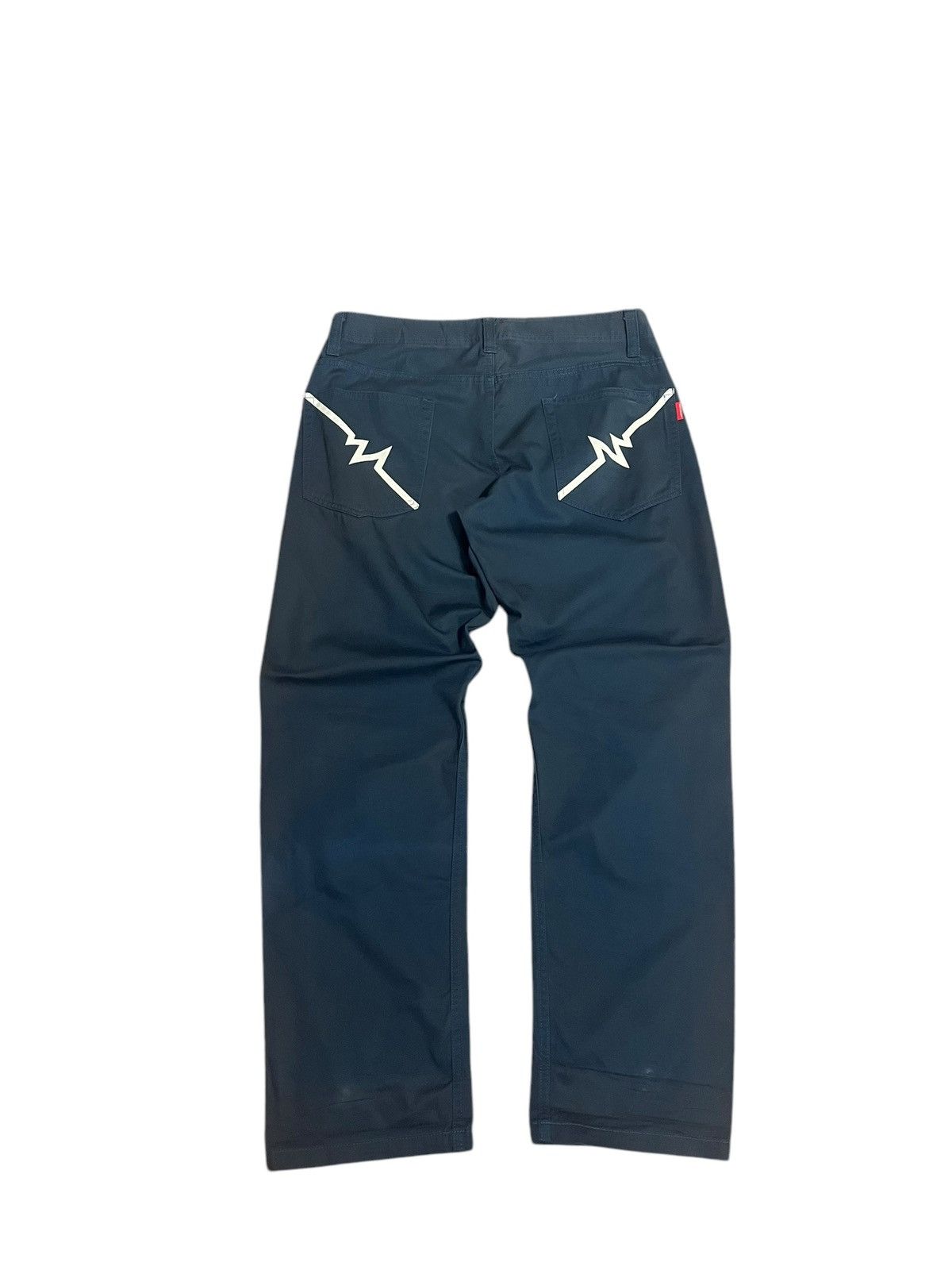 Japanese Brand × WHIZ LIMITED Whiz Limited Bag Logo Pant in size 33 x 29 inches Size US 33 - 2 Thumbnail