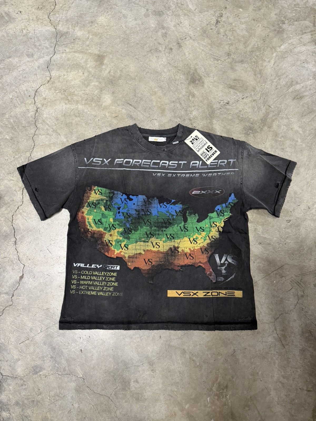 Vale Vale Lives Forever Weatherman T-Shirt Size US XL / EU 56 / 4 - 1 Thumbnail