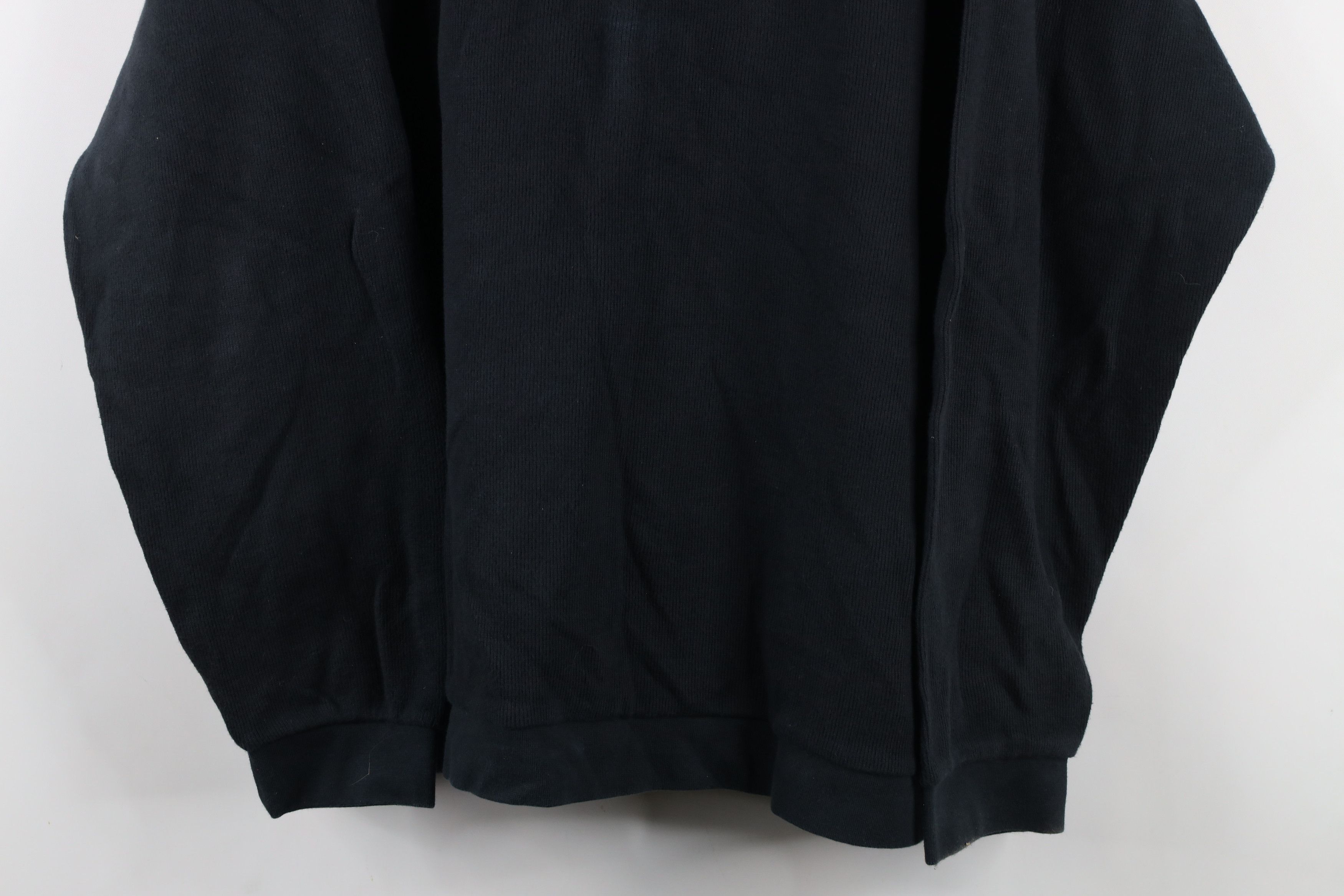 Nike × Vintage Vintage Nike Travis Scott Mini Swoosh Ribbed Knit Sweater Size US XXL / EU 58 / 5 - 3 Thumbnail