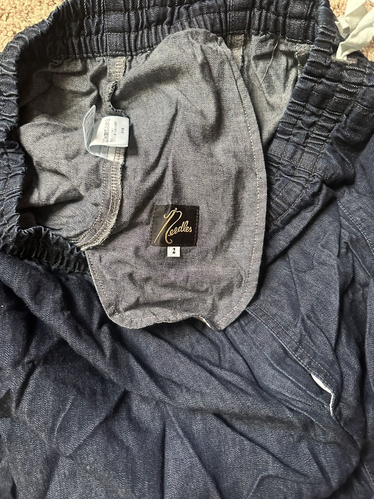 Needles Needles Women HD pant indigo 6oz Size 2 Size 26" / US 2 / IT 38 - 3 Thumbnail