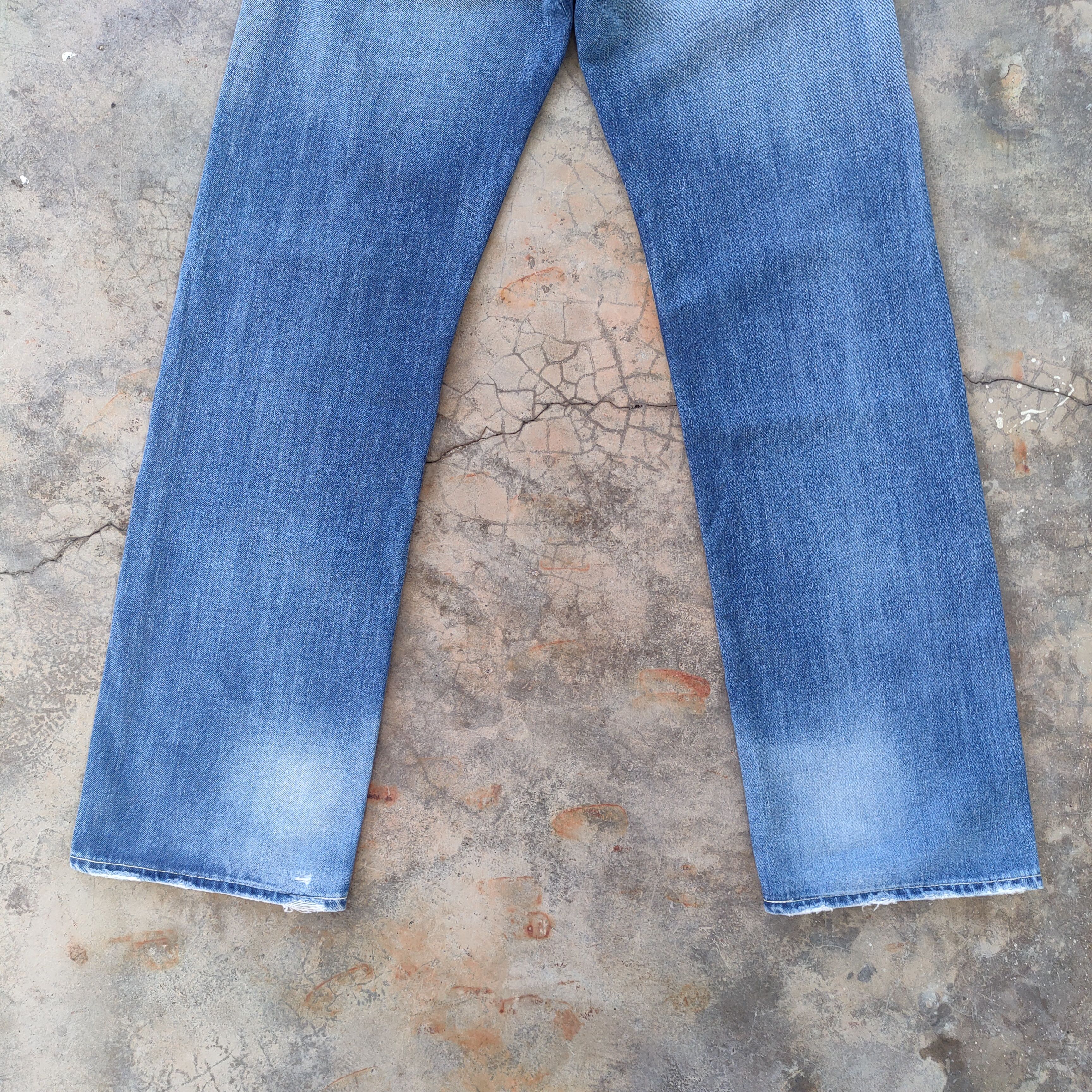 Levi's Vintage Clothing W30 VINTAGE LEVI'S 503 FADED RIPPED JEANS DENIM PANTS Size US 30 / EU 46 - 12 Thumbnail